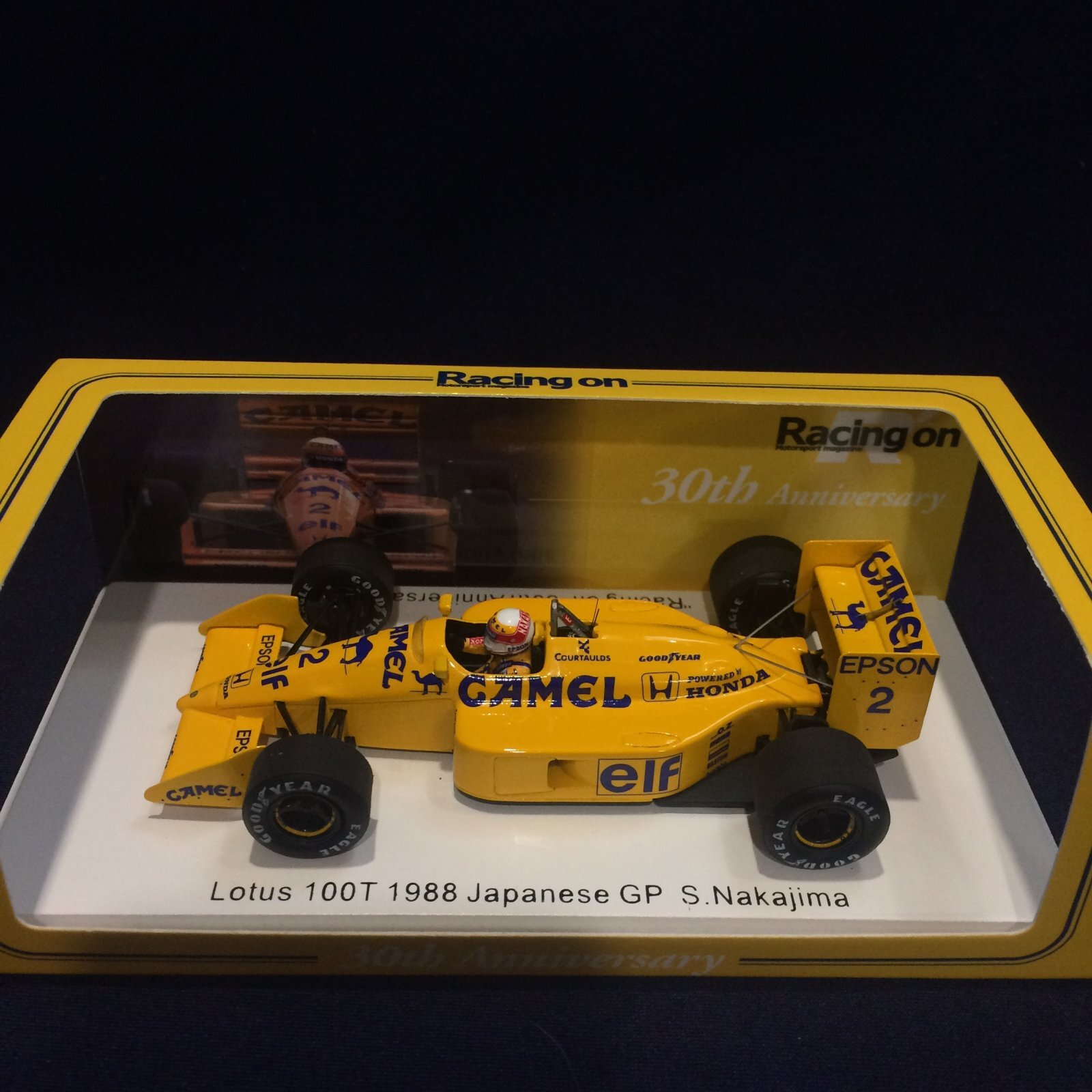 画像1: セカンドハンド品●未開封品●Racing on別注●SPARK1/43 LOTUS 100T JAPANESE GP 1988 (中嶋悟）#2