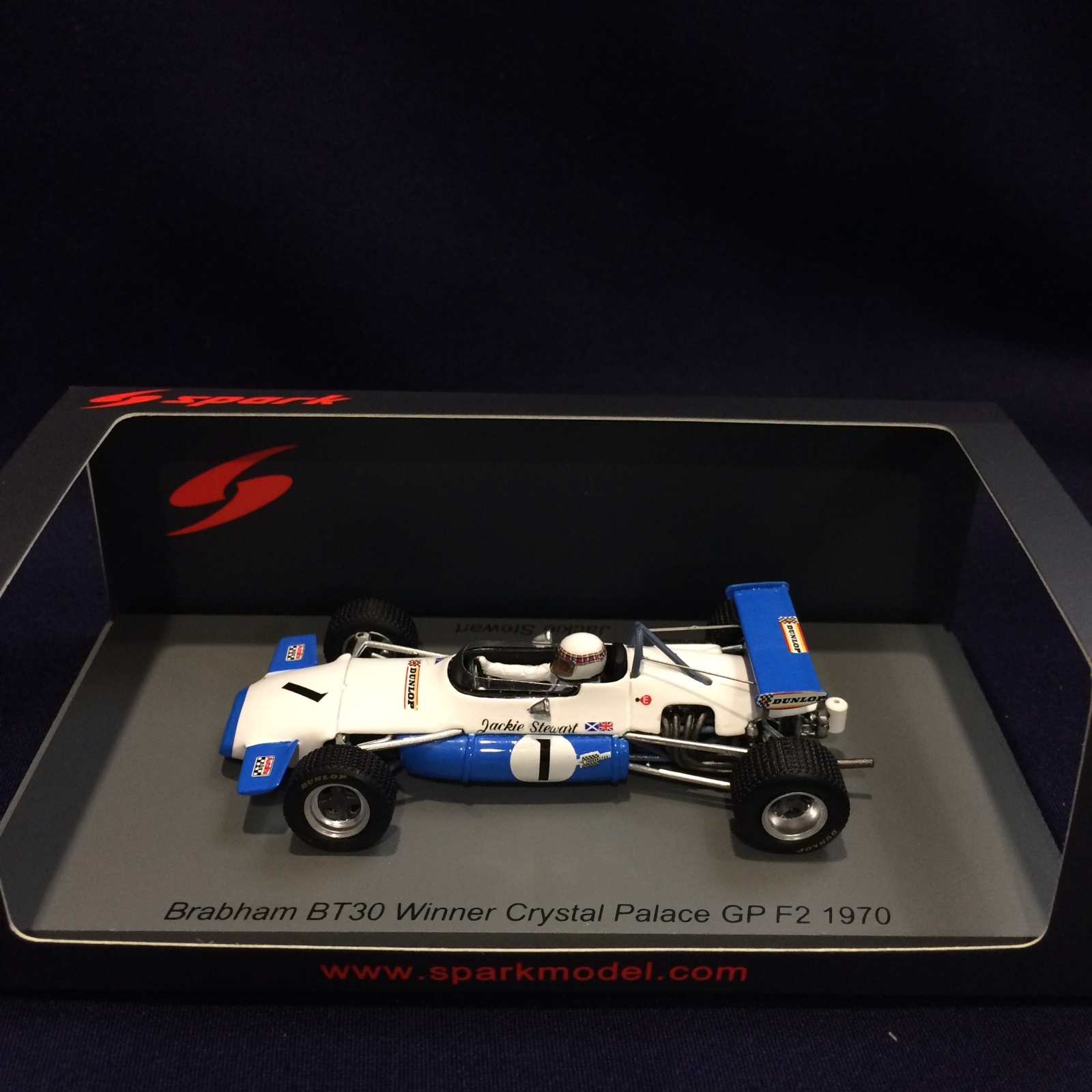 画像1: 新品正規入荷品●SPARK 1/43 BRABHAM BT30 WINNER CRYSTAL PALACE GP F2 1970 (J.STEWART) #1