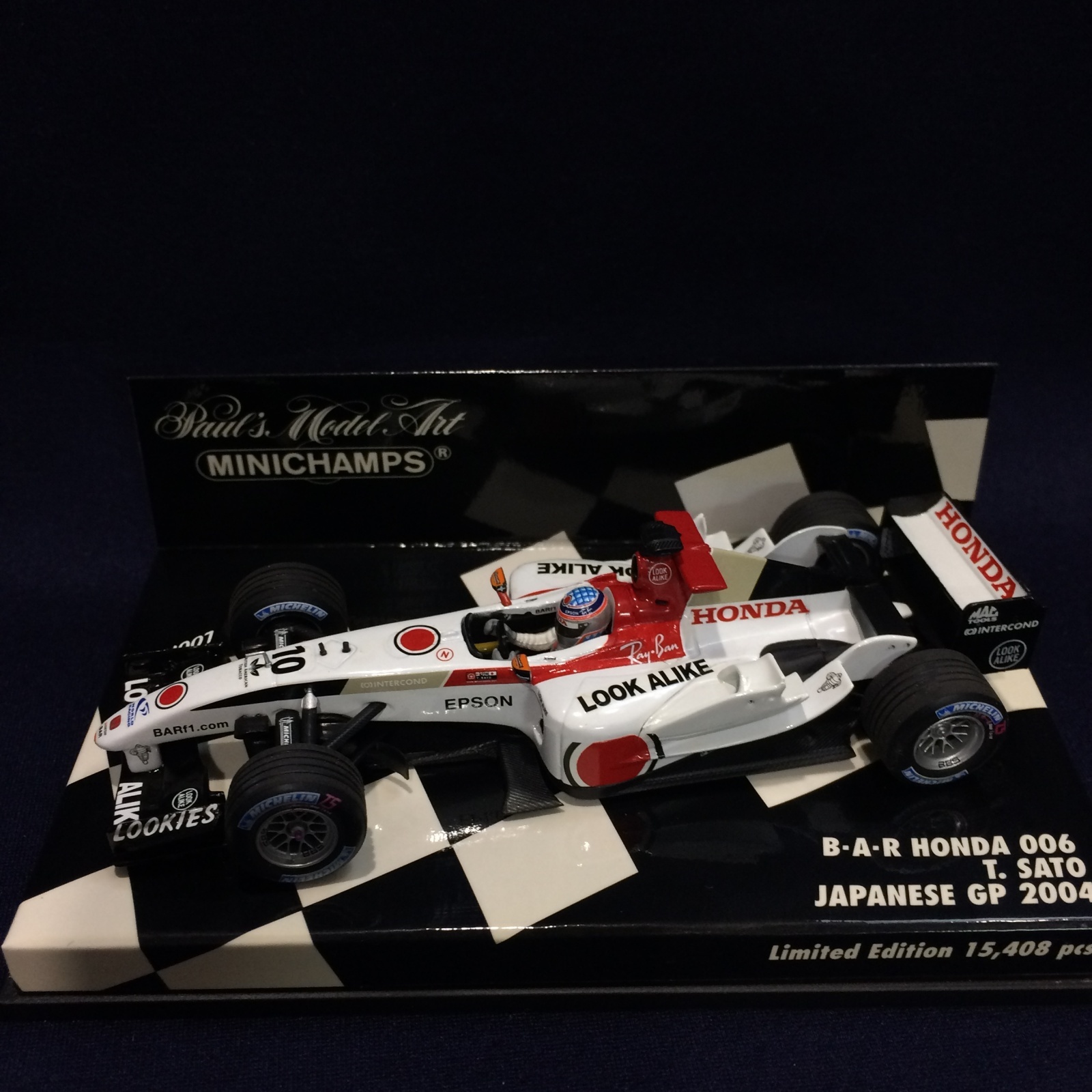 画像1: セカンドハンド品●PMA1/43 BAR HONDA 006 JAPANESE GP 2004 (佐藤琢磨）#10