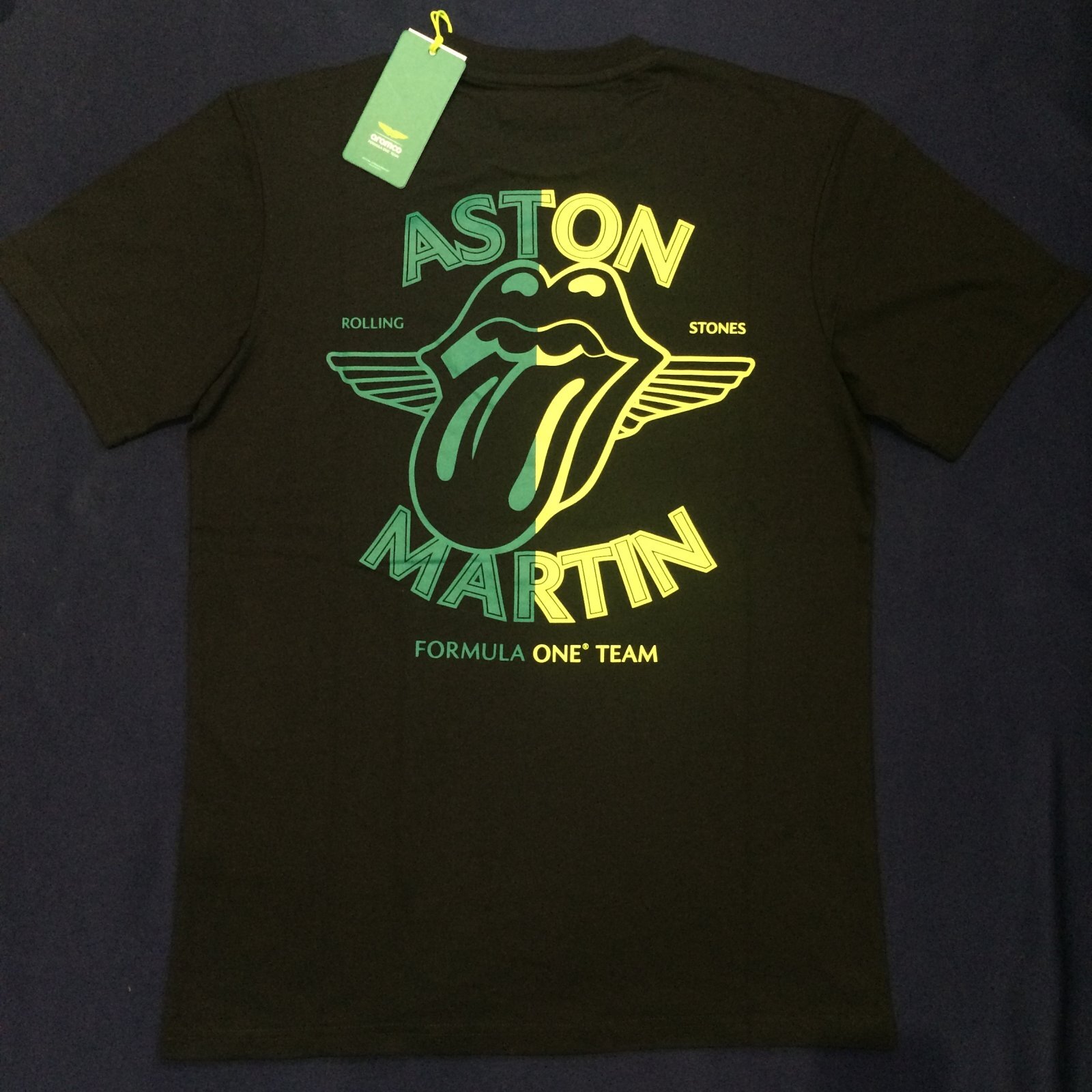 画像: 並行輸入品●2025 アストンマーチン ＆ ローリング・ストーンズ コラボレーションＴシャツ (サイズM)