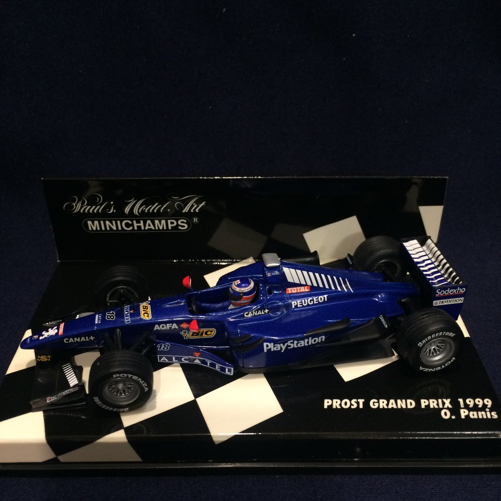 画像1: セカンドハンド品●PMA1/43 PROST GRAND PRIX 1999 (O.パニス）#18