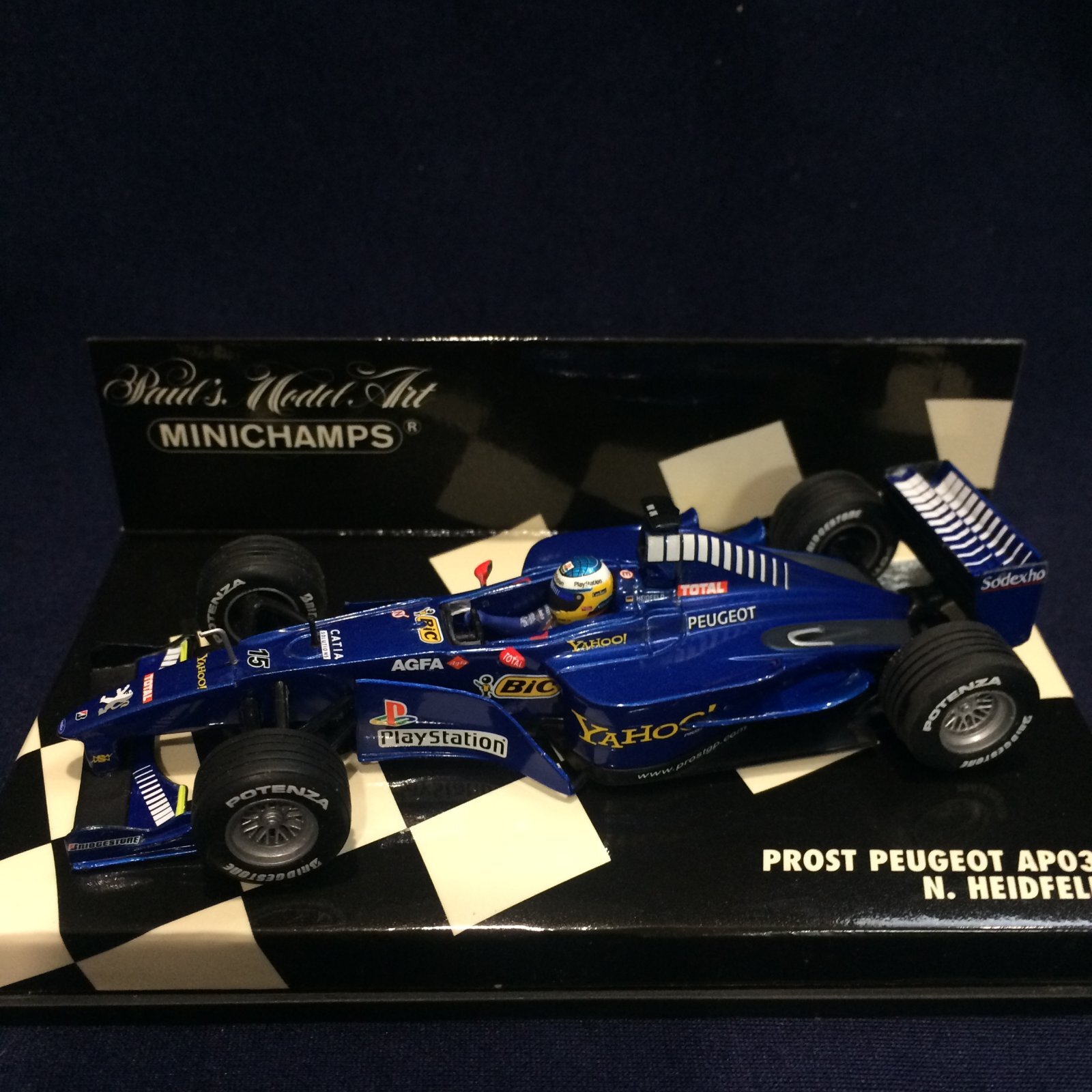 画像1: セカンドハンド品●PMA1/43 PROST PEUGEOT AP03 (N.ハイドフェルド）#15