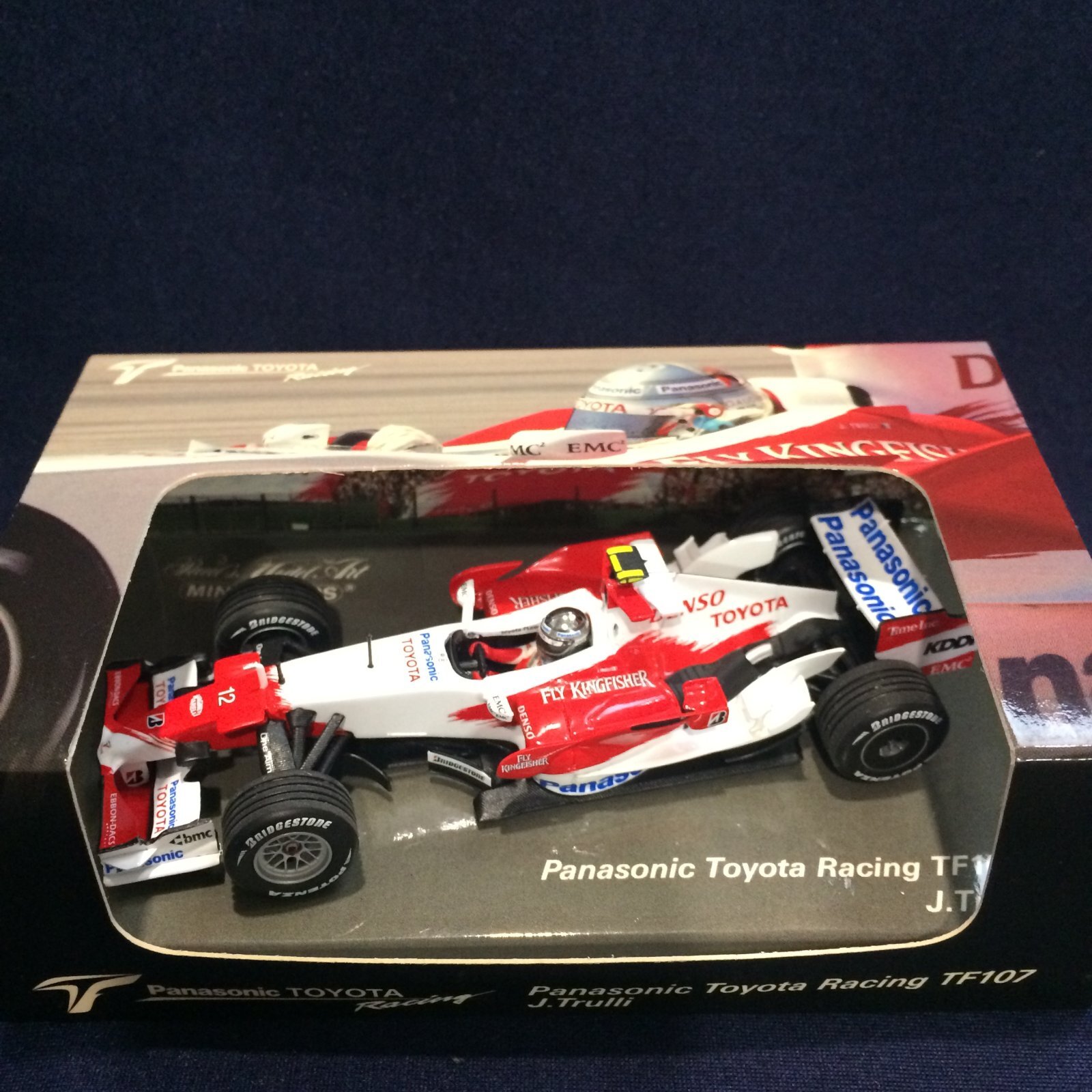 画像1: セカンドハンド品●TOYOTA別注●PMA1/43 PANASONIC TOYOTA TF107 (J.トゥルーリ) #12