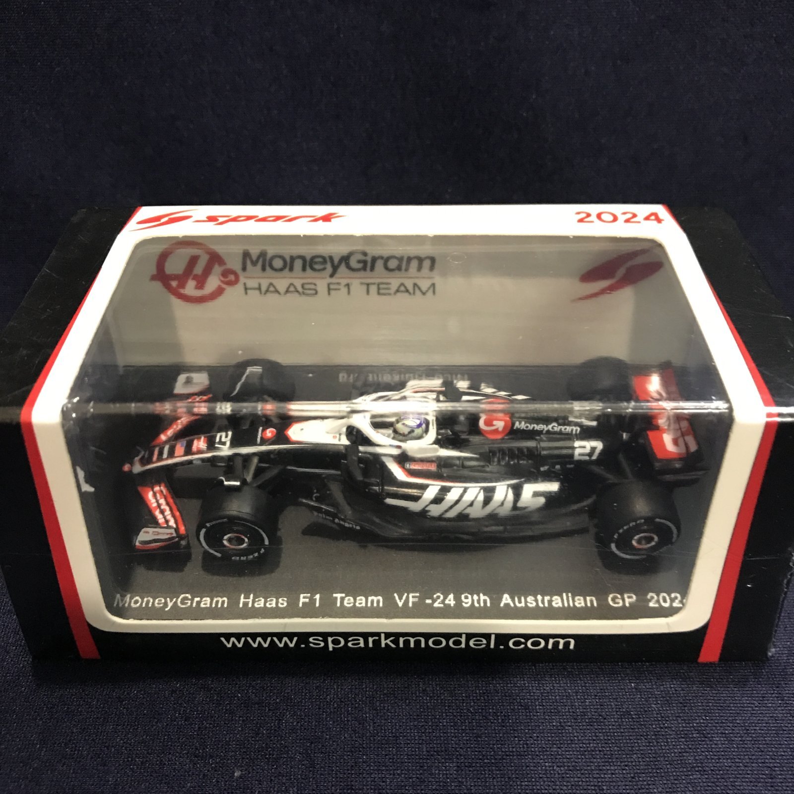 画像1: 新品正規入荷品●SPARK1/64 HAAS F1 VF-24 9th AUSTRALIAN GP 2024 (N.ヒュルケンベルグ）#27