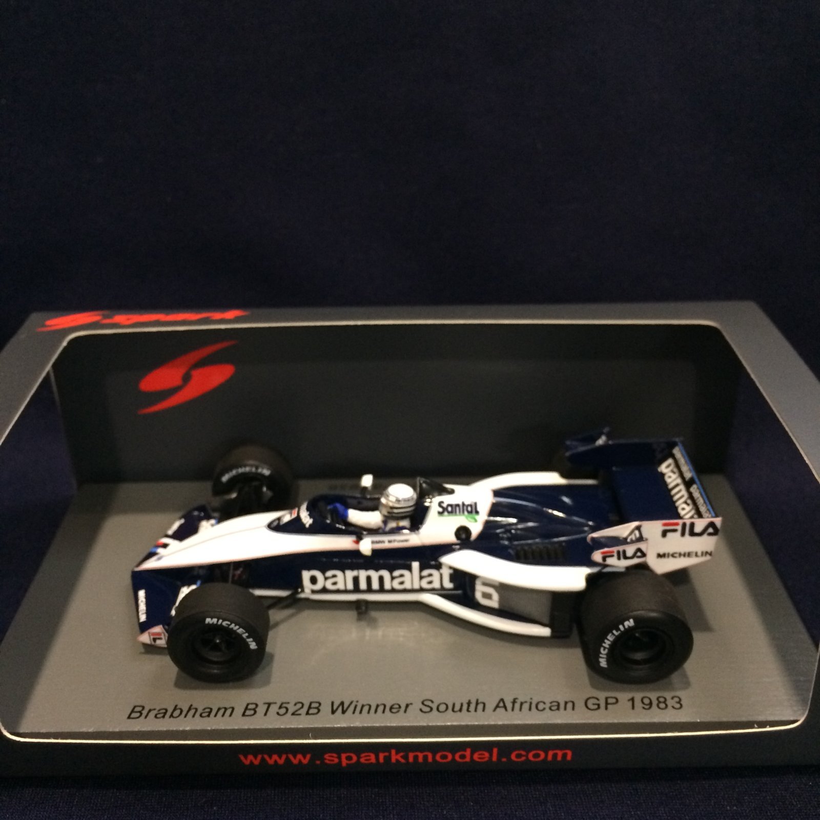 画像1: セカンドハンド品●SPARK1/43 BRABHAM BT52B WINNER SOUTH AFRICAN GP 1983 (R.パトレーゼ）#6