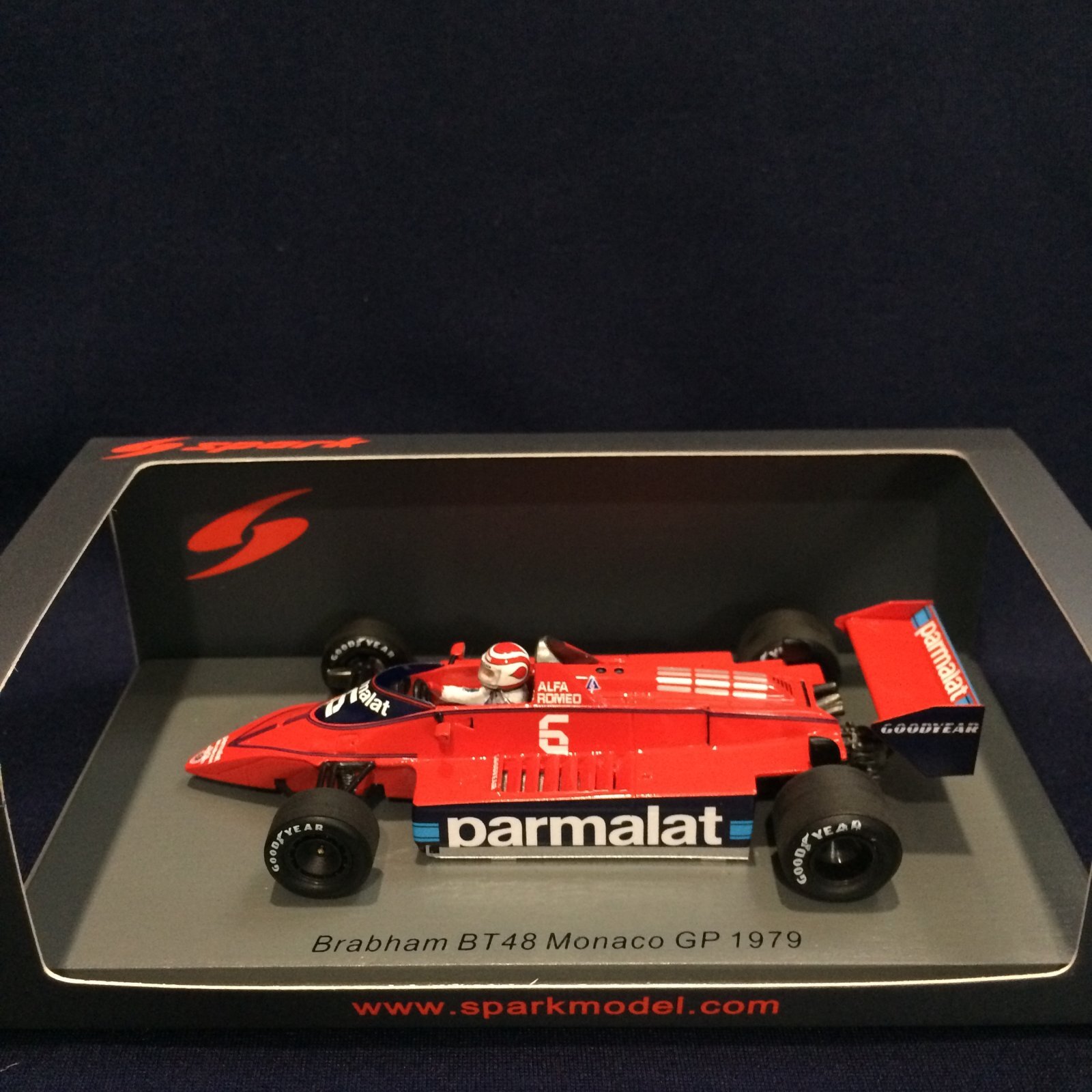 画像1: セカンドハンド品●SPARK1/43 BRABHAM BT48 MONACO GP 1979 (N.ピケ）#6