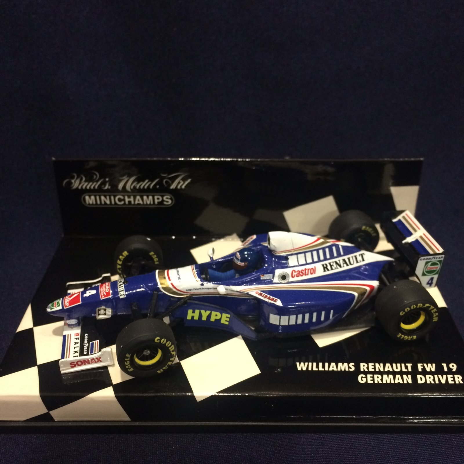 画像1: セカンドハンド品●PMA1/43 WILLIAMS RENAULT FW19 GERMAN DRIVER (H.H.フレンツェン) #4