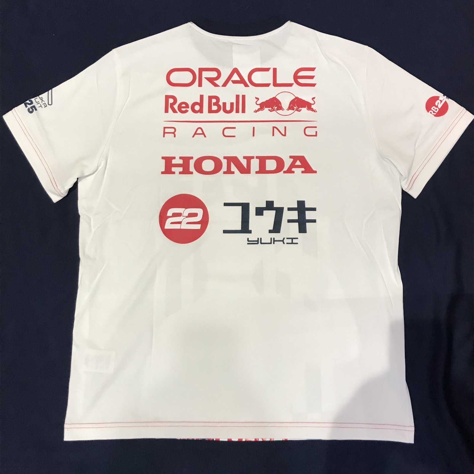 画像: 角田裕毅 x オラクル レッドブル レーシング 日本限定 Tシャツ (2025年日本GP仕様) 