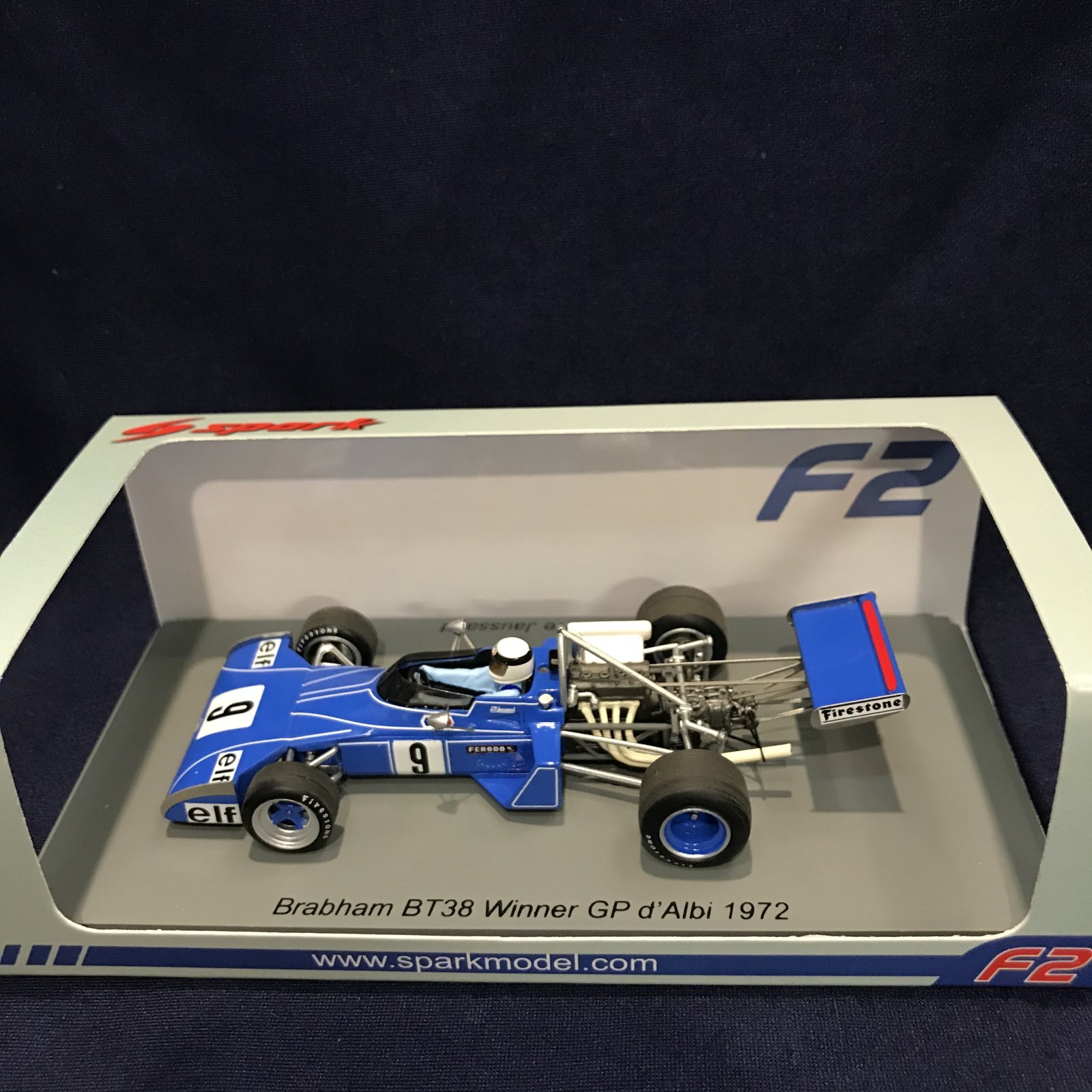 画像1: 新品正規入荷品●SPARK 1/43 BRABHAM BT138 WINNER d`ALBI 1972 (J.P.JAUSSAUD) #9