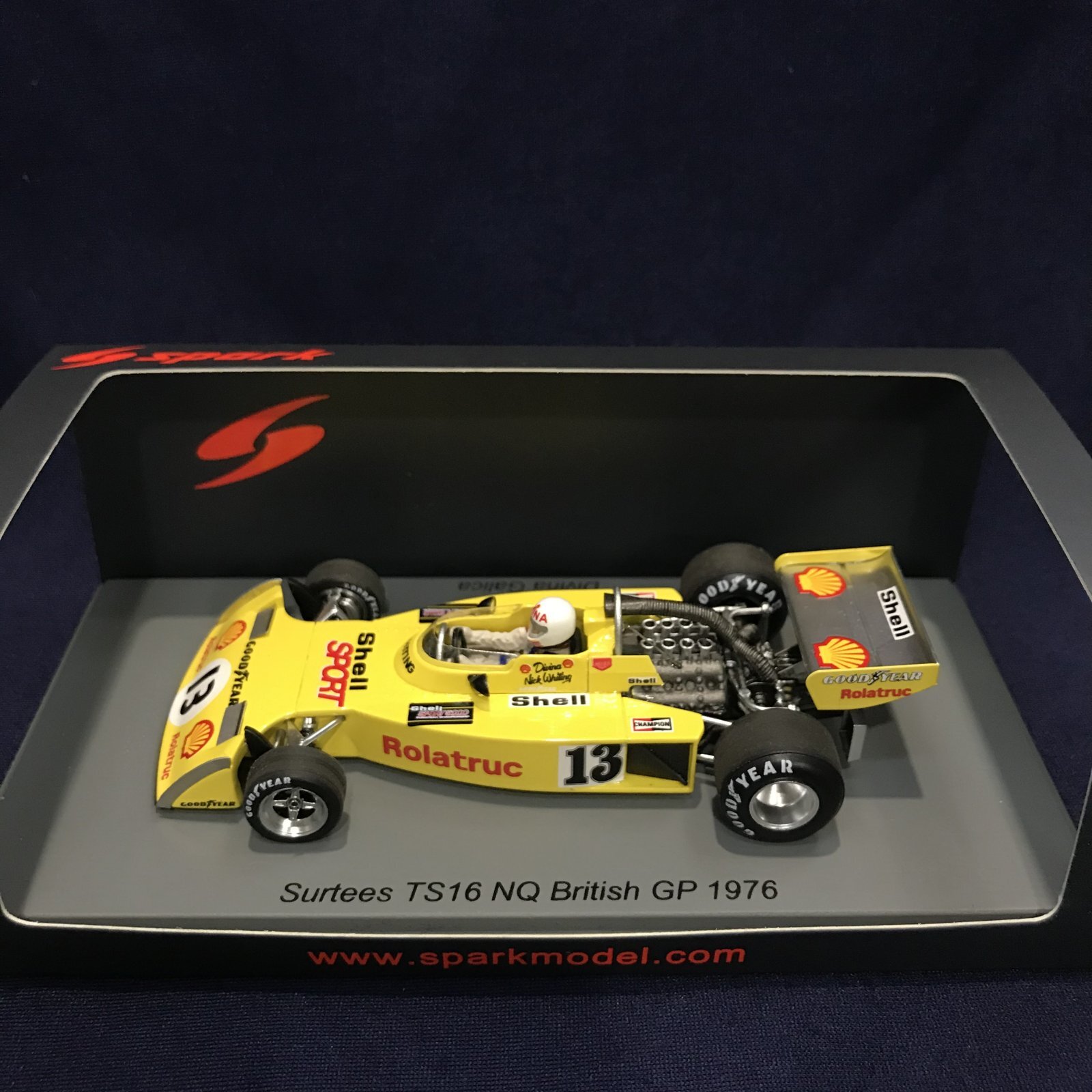 画像1: 新品正規入荷品●SPARK 1/43 SURTEES TS16 NQ BRITISH GP  1976 (D.GALICA) #13