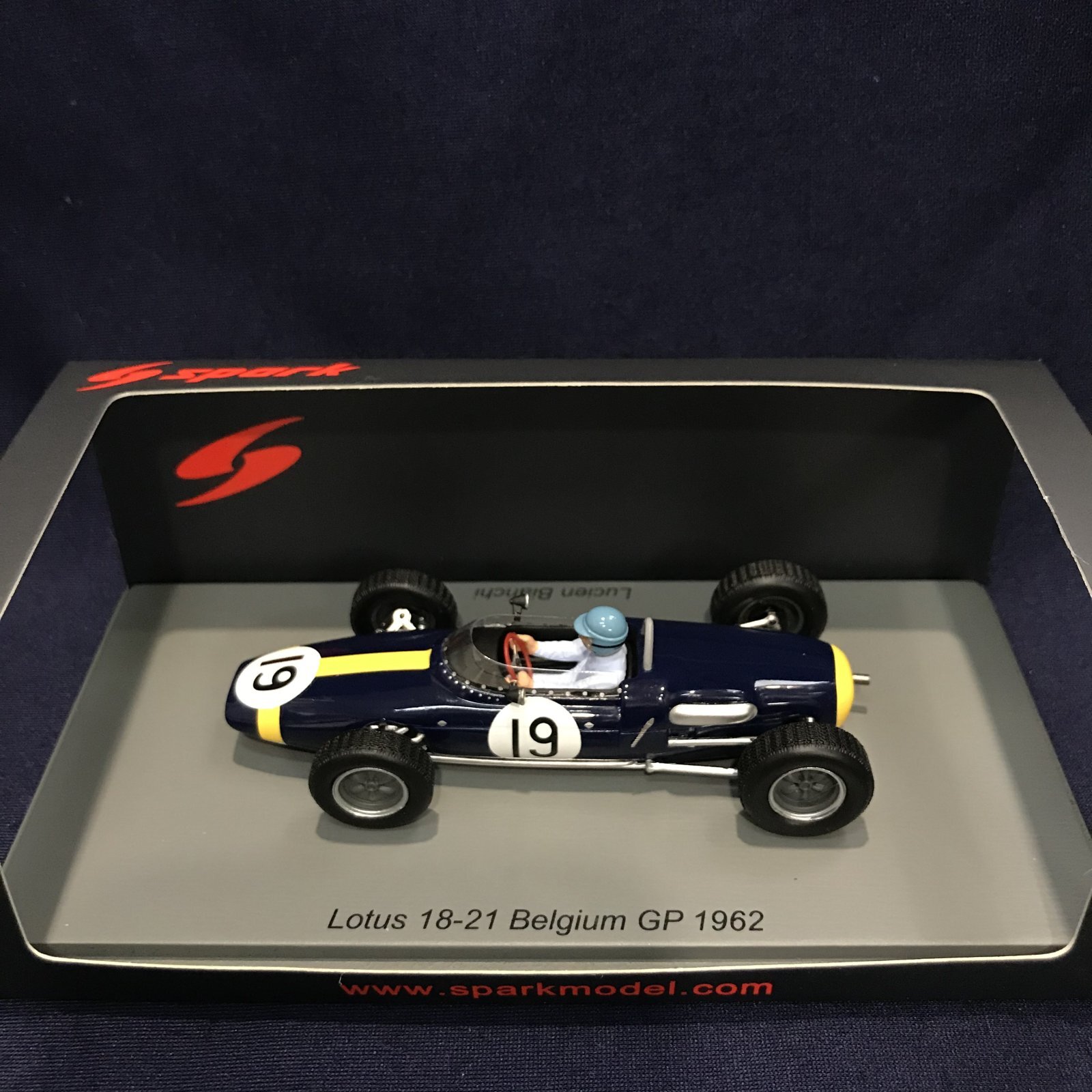 画像1: 新品正規入荷品●SPARK 1/43 LOTUS 18-21 BELGIUM GP 1962 (L.BIANCHI) #19