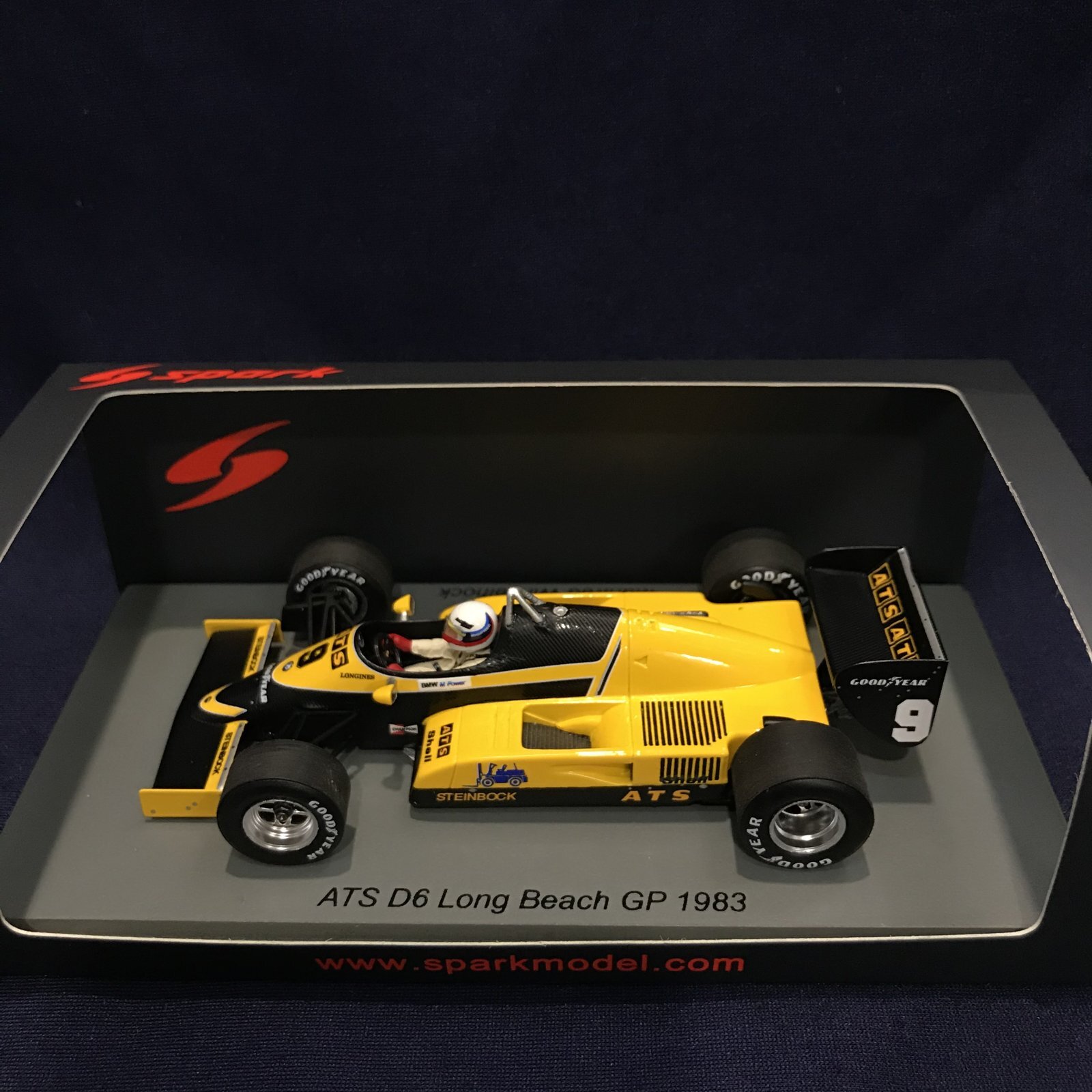 画像1: 新品正規入荷品●SPARK 1/43 ATS D6 LONG BEACH GP 1983 (M.WINKELHOCK) #9