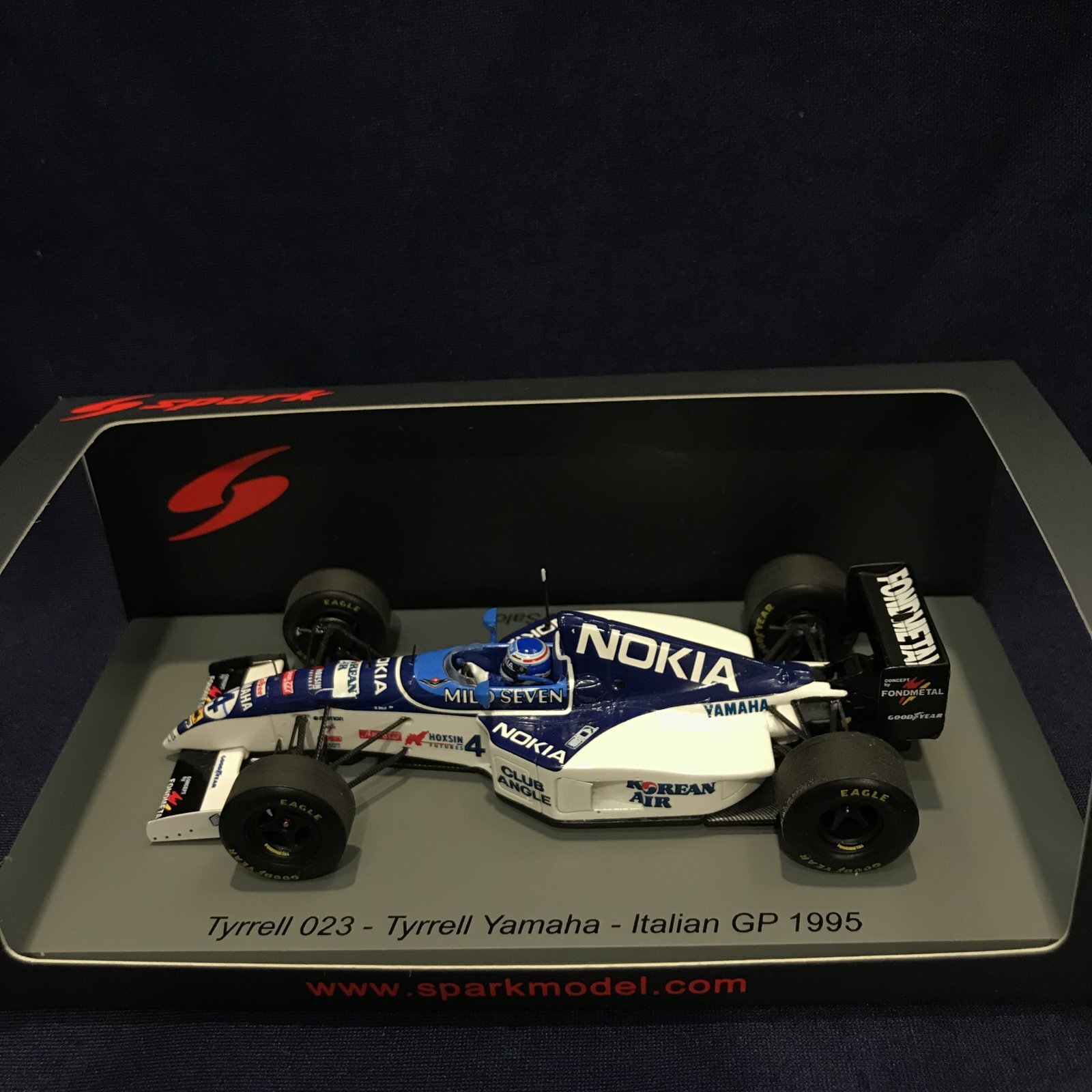 画像1: 新品正規入荷品●SPARK 1/43 TYRRELL YAMAHA 023 ITALIAN GP 1995 (M.サロ）#4