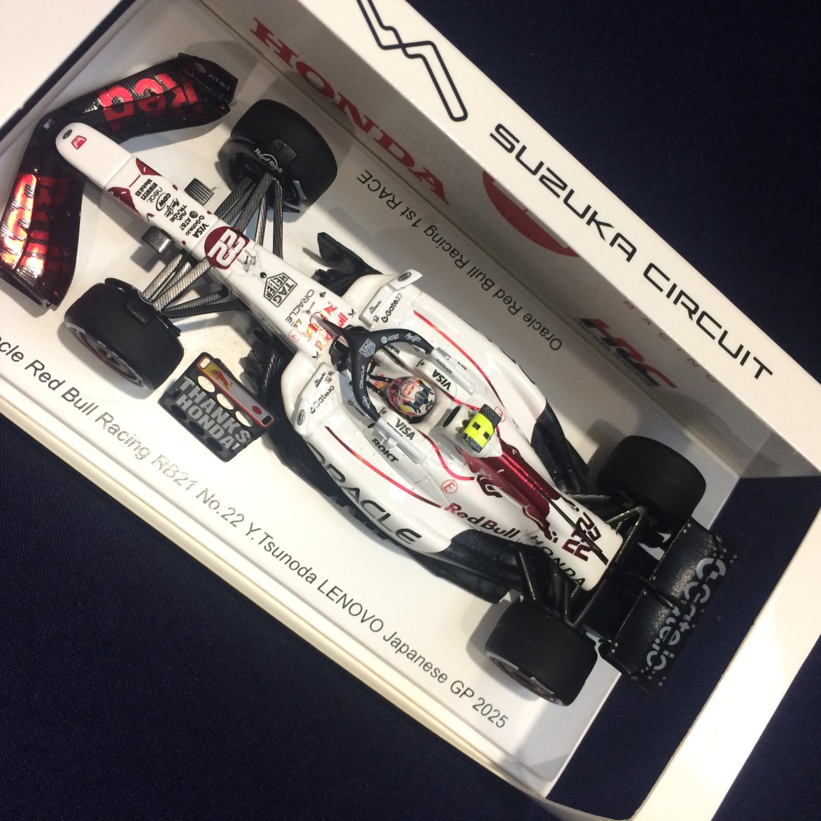 画像: 新品正規入荷品●鈴鹿サーキット別注●SPARK 1/43 ORACLE RED BULL HONDA RB21 JAPANESE GP 2025 (角田裕毅）#22
