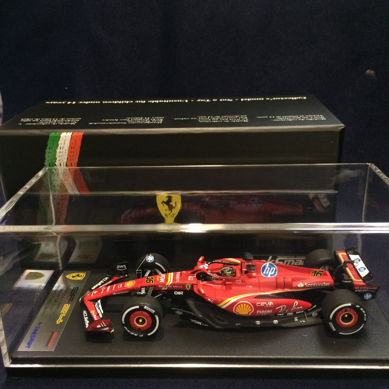 画像1: 新品正規入荷品●LOOKSMART1/43 FERRARI SF-24 WINNER MONZA GP 2024 (C.ルクレール）#16