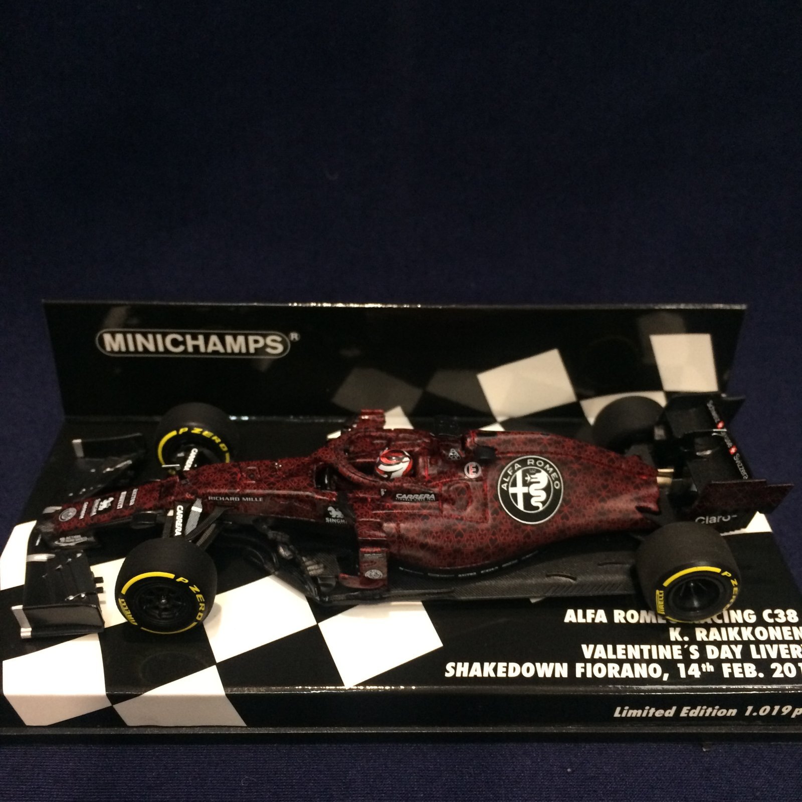 画像1: セカンドハンド品●PMA1/43 ALFA ROMEO C38 SHAKEDOWN FIORANO 2019 （K.ライコネン） VALENTINE DAY