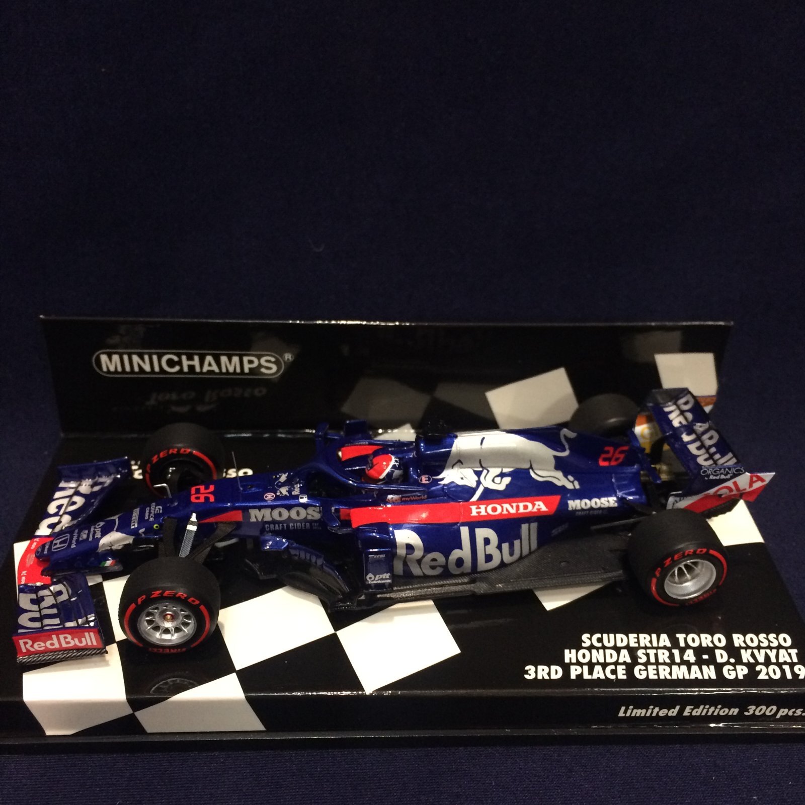 画像1: セカンドハンド品●PMA1/43 TORO ROSSO HONDA STR14 3rd PLACE GERMAN GP 2019(D.クビアト）#26