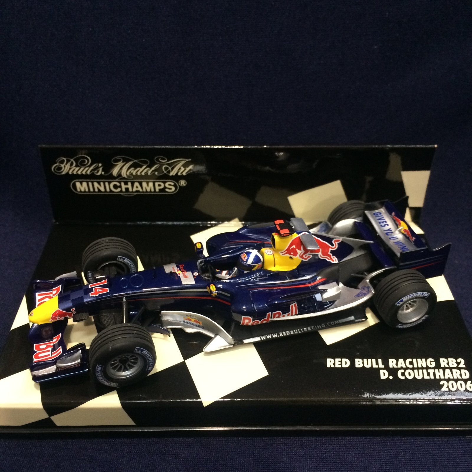 画像1: セカンドハンド品●PMA1/43 RED BULL RB2 (D.クルサード）#14