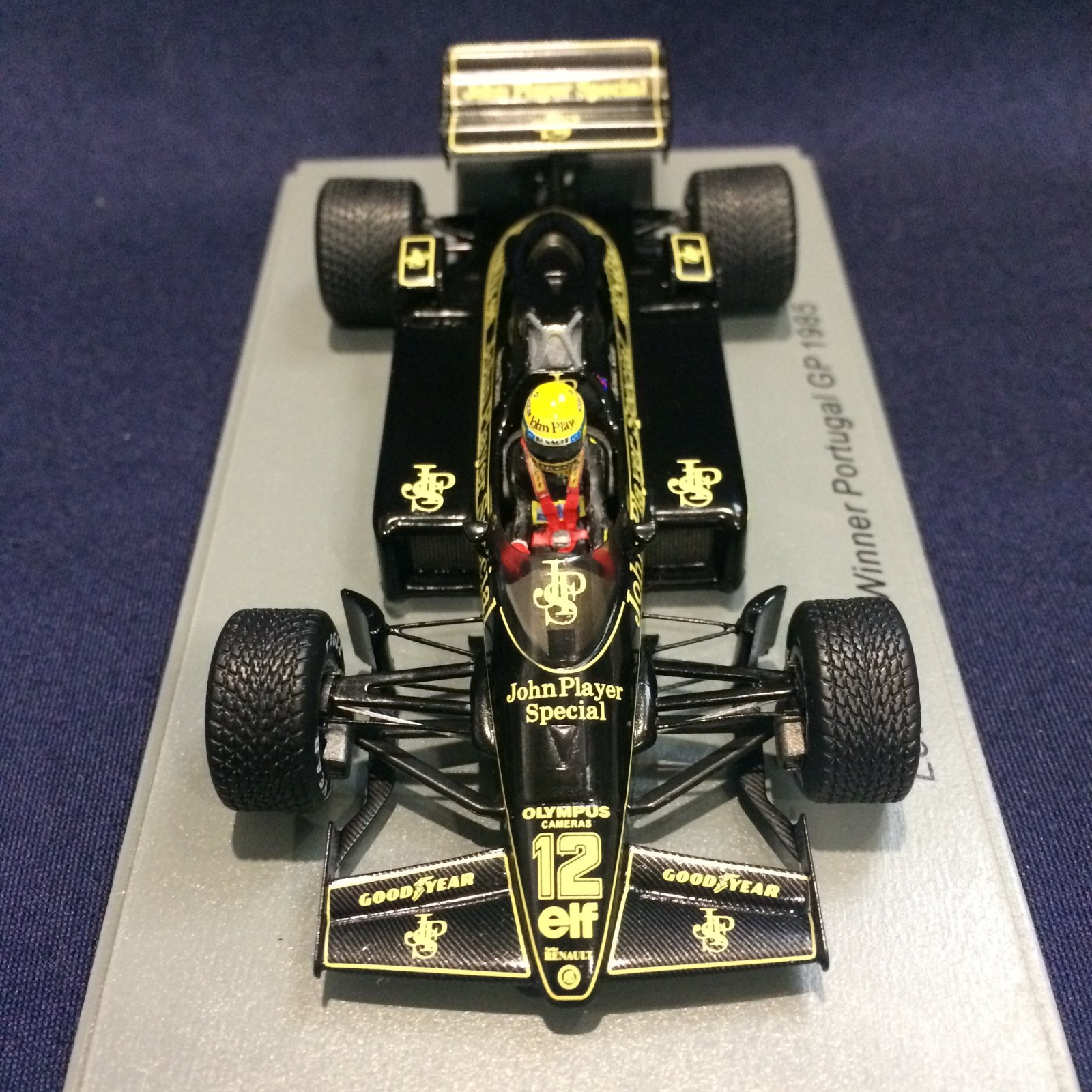画像: 新品入荷品●シグナスオリジナル：ハイグレードカスタム品●SPARK1/43 LOTUS 97T WINNER PORTUGAL GP 1985 (A.セナ）#12