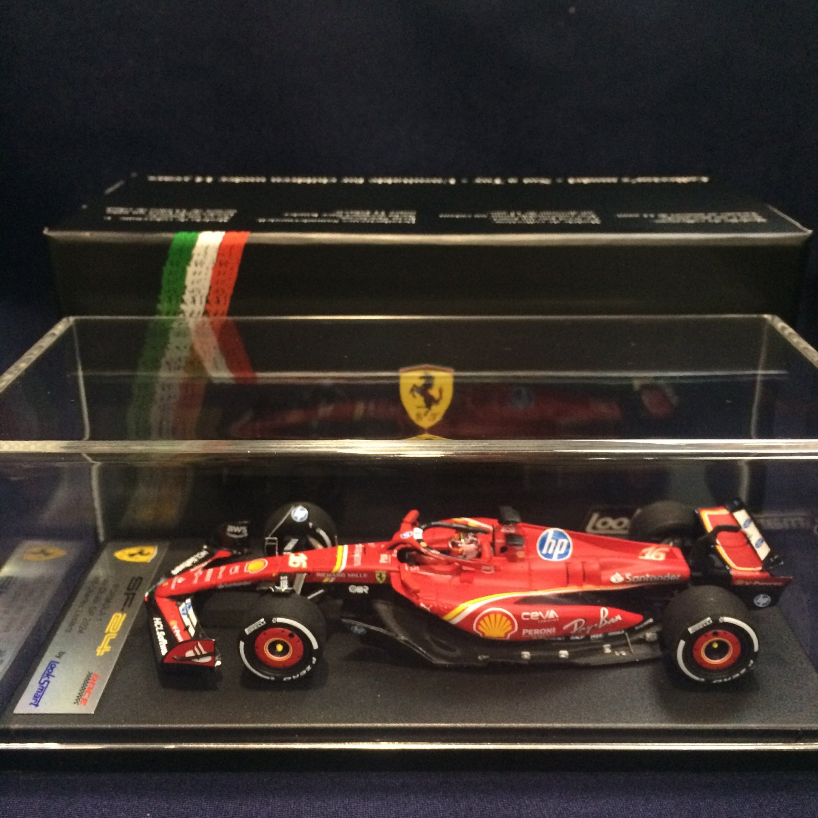 画像1: 新品正規入荷品●LOOKSMART1/43 FERRARI SF-24 3rd ABU DHABI GP 2024 (C.ルクレール）#16