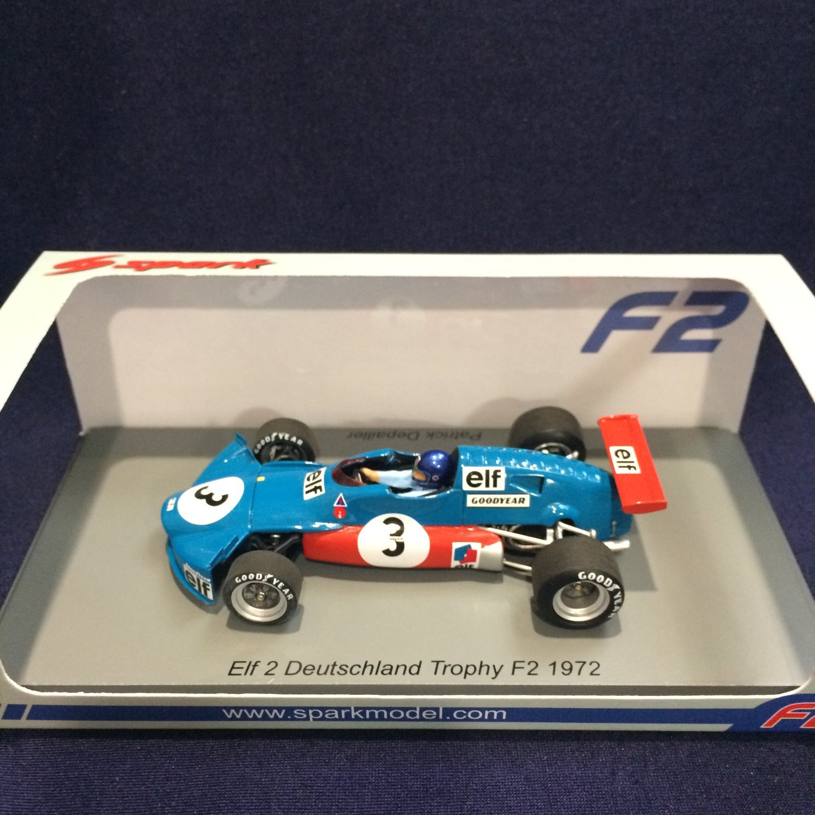 画像1: 新品正規入荷品●SPARK 1/43 ELF 2 DEUTSCHLAND TROPHY F2 (P.DEPAILLER）1972 #3