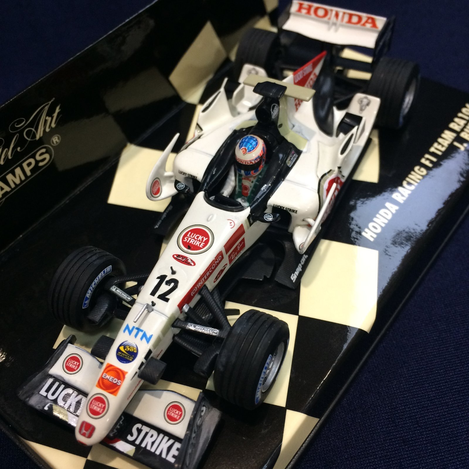 画像: セカンドハンド品●タバコカスタム品●PMA1/43 HONDA RACING F1 RA106 (J.バトン）2006 #12
