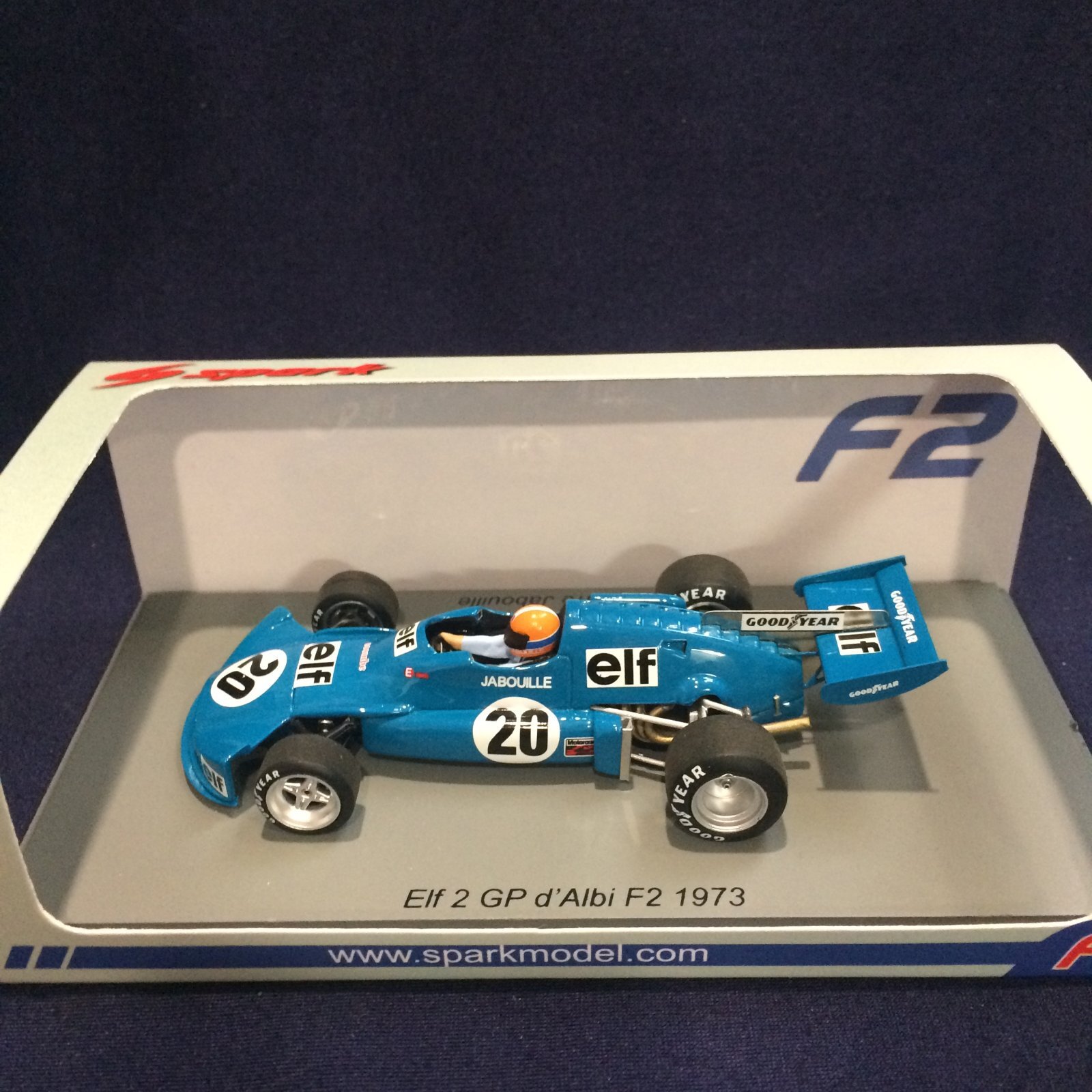 画像1: 新品正規入荷品●SPARK 1/43 ELF 2 D.ALBI GP F2 (J.P.JABOUILLE）1973 #20