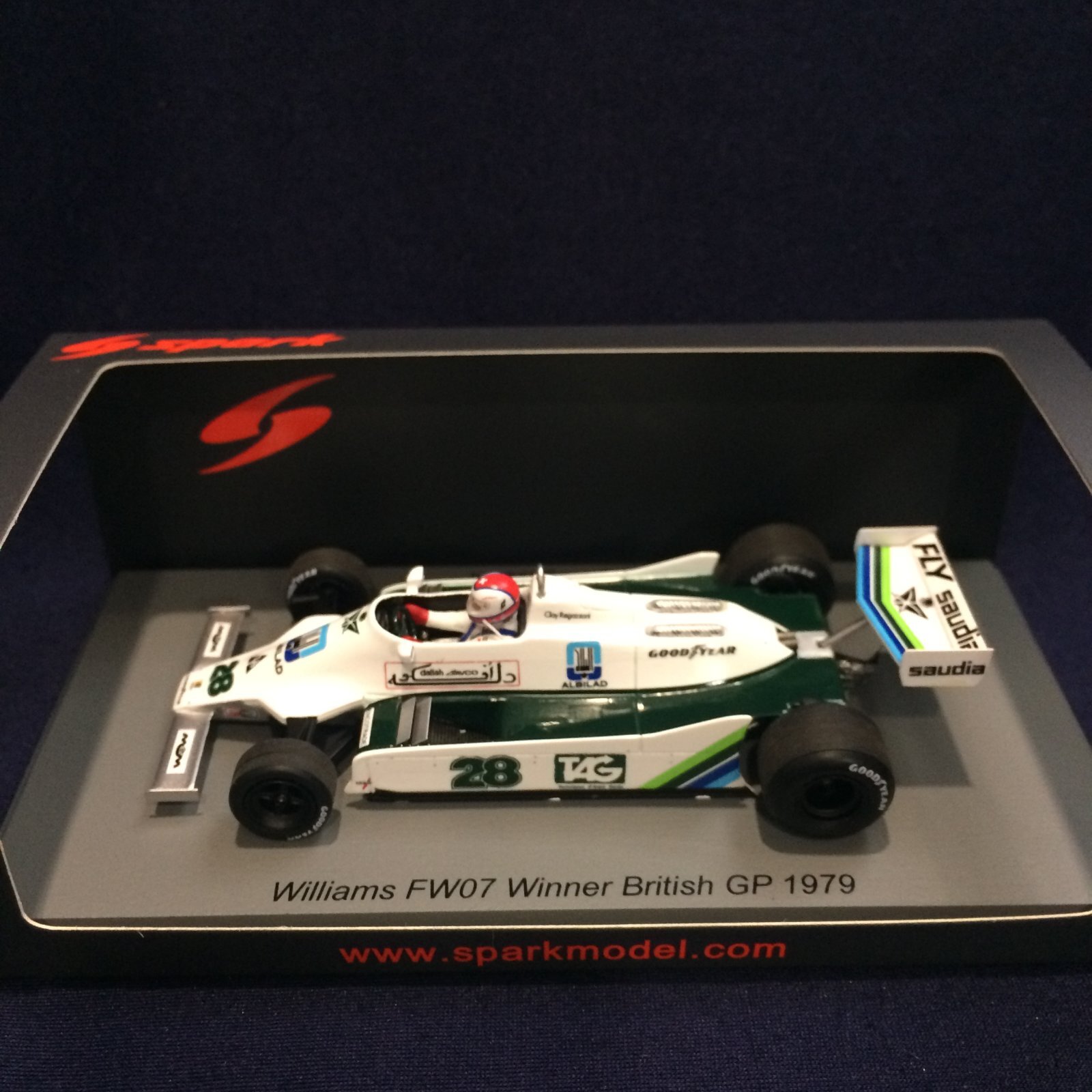 画像1: 新品正規入荷品●SPARK 1/43 WILLIAMS FW07 WINNER BRITISH GP 1979 (C.REGAZZONI) #28