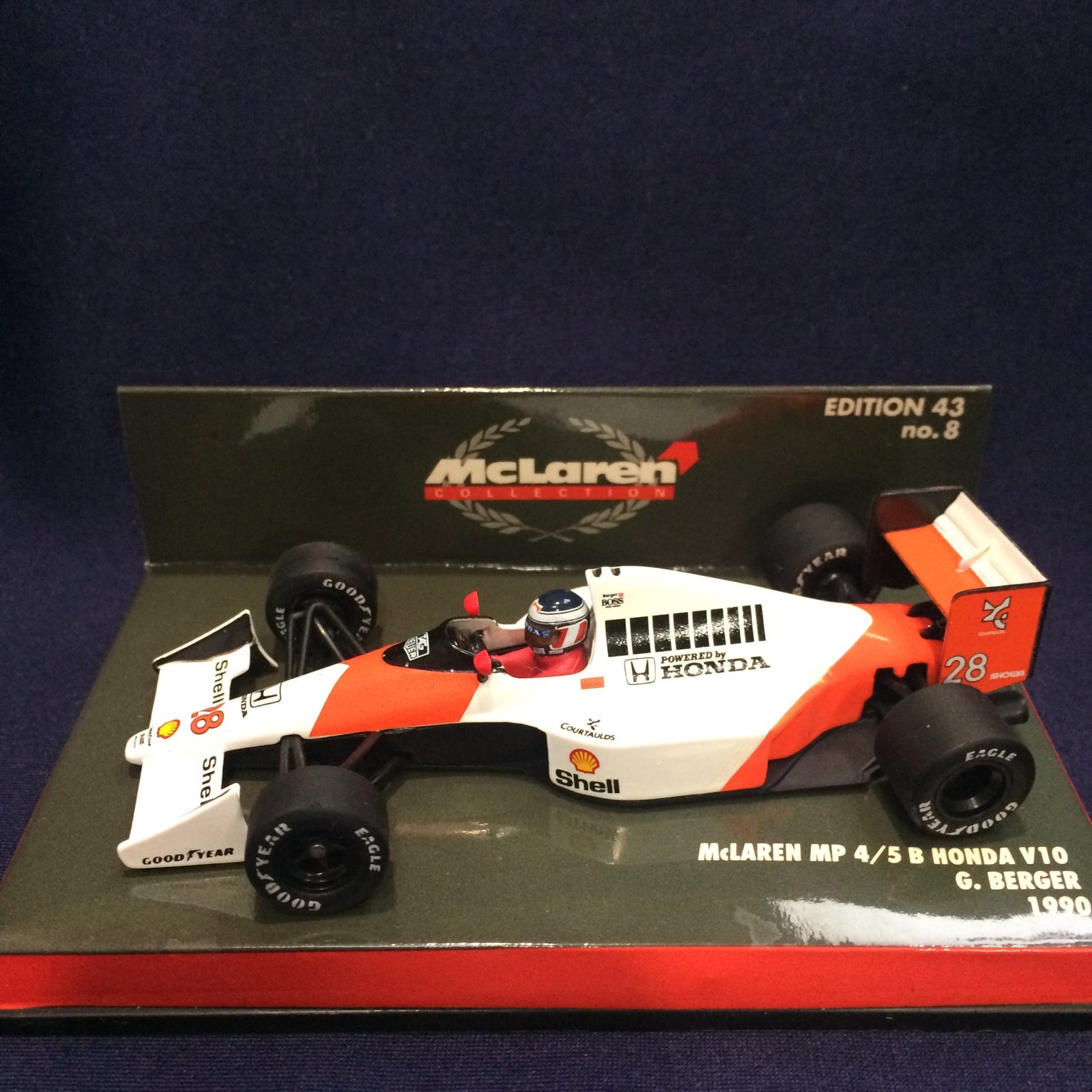 画像1: セカンドハンド品●PMA1/43 McLAREN HONDA MP4/5B (G.ベルガー）1990 #28