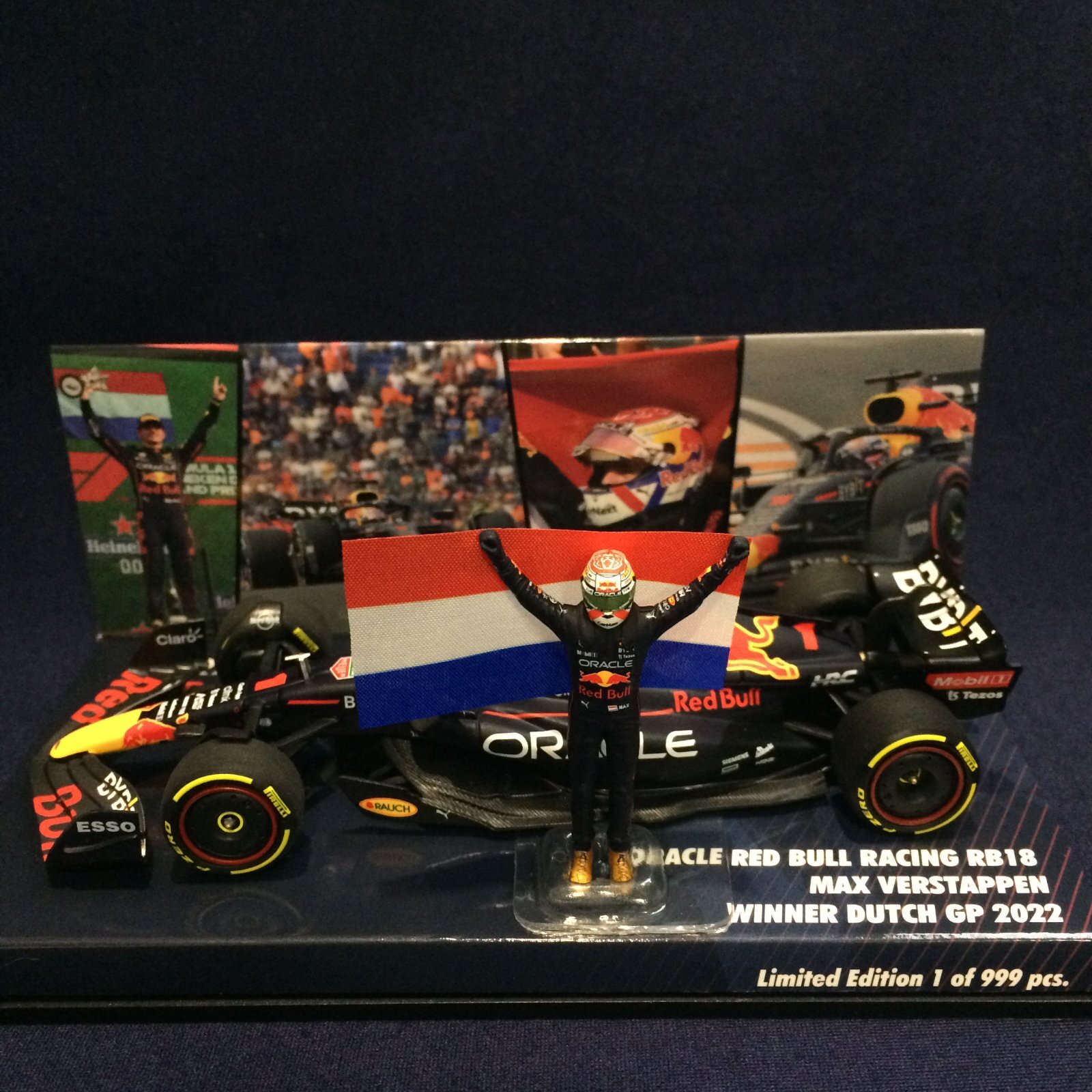 画像1: セカンドハンド品●PMA1/43 ORACLE REB BULL RB18 WINNER DUTCH GP 2022 (M.フェルスタッペン）#1