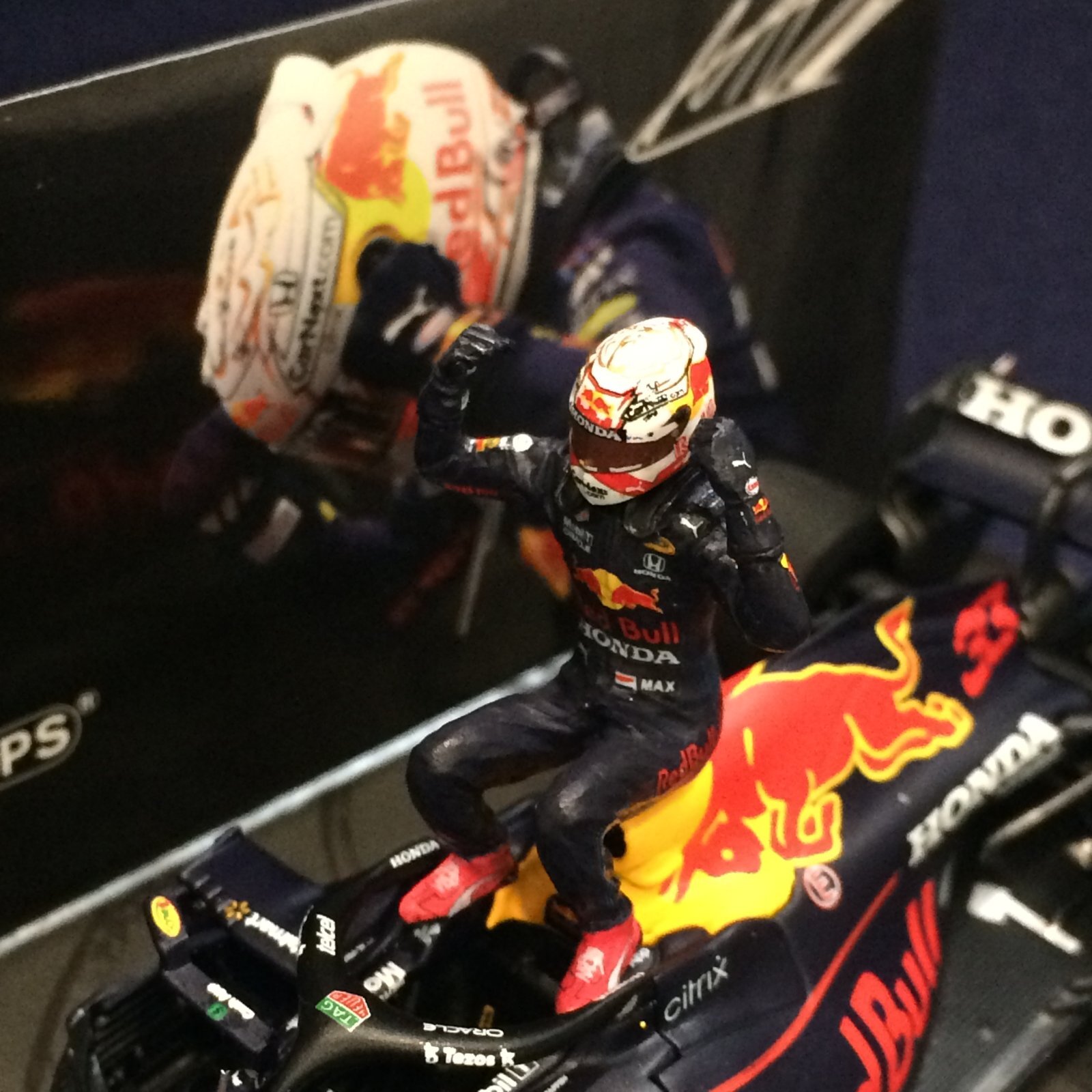 画像: セカンドハンド品●MVショップ別注●PMA1/43 REB BULL HONDA RB16B WINNER MONACO GP 2021 (M.フェルスタッペン）#33