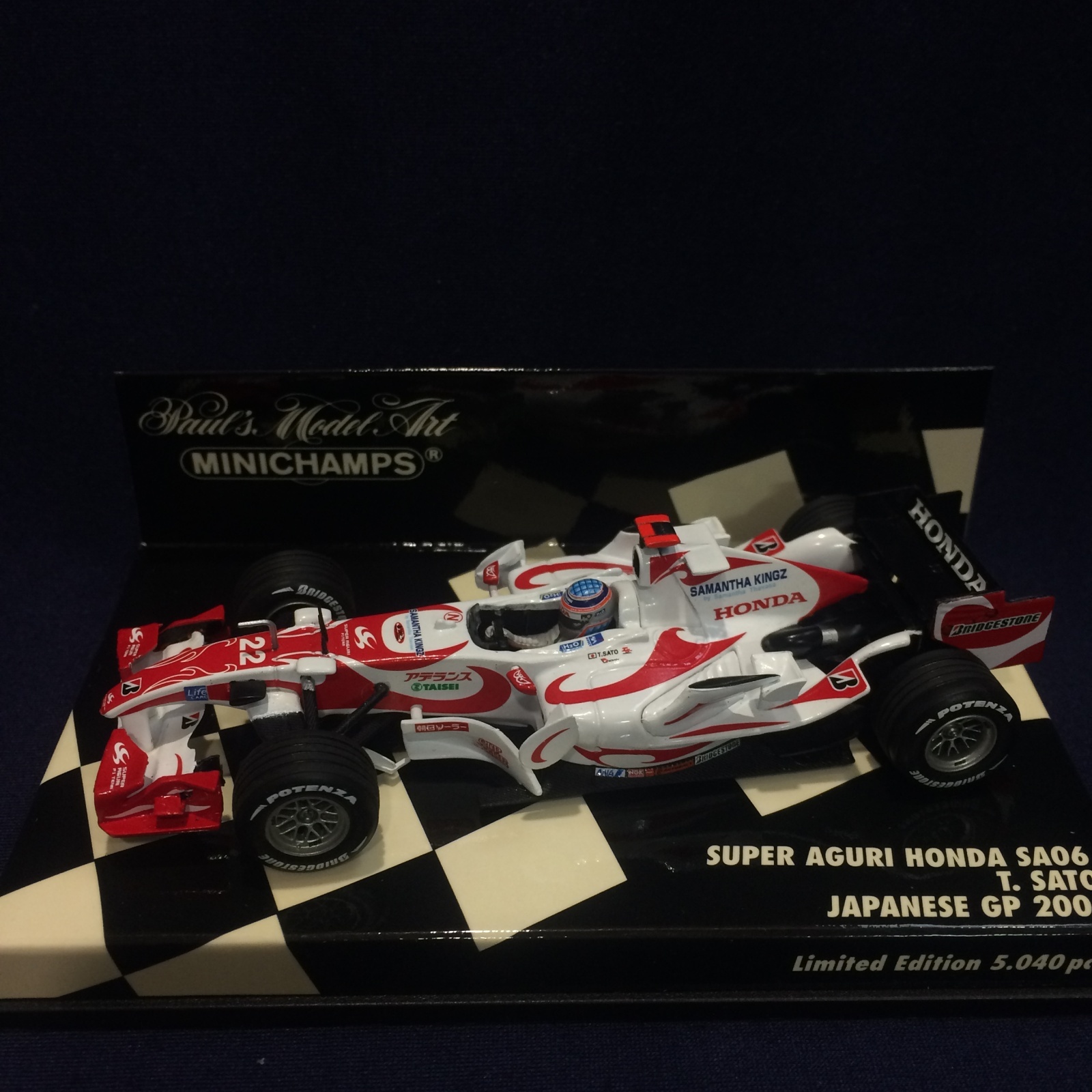画像1: セカンドハンド品●PMA1/43 SUPER AGURI HONDA SA06B JAPANESE GP 2006 (佐藤琢磨）