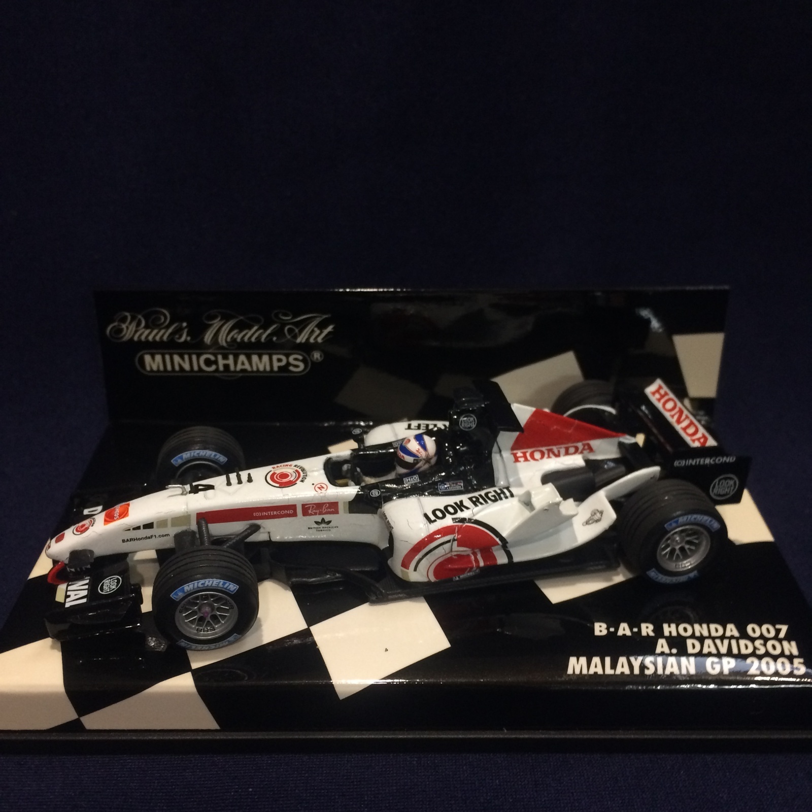 画像1: セカンドハンド品●PMA1/43 BAR HONDA　007 MALAYSIAN GP 2005 (A.デビットソン)#4 