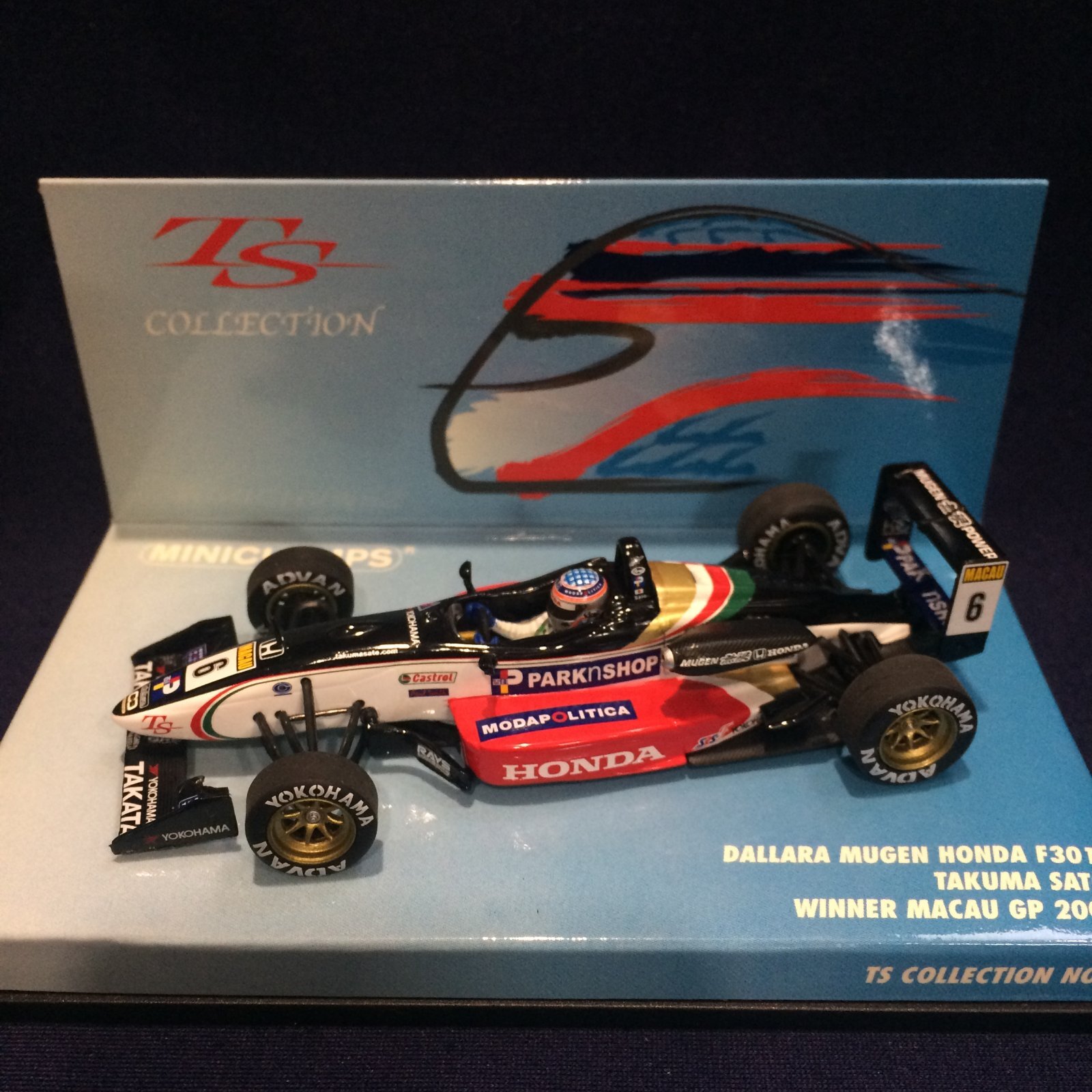 画像1: セカンドハンド品●PMA1/43 TSコレクション DALLARA MUGEN HONDA F301 WINNER MACAU GP 2001 (佐藤琢磨) #6