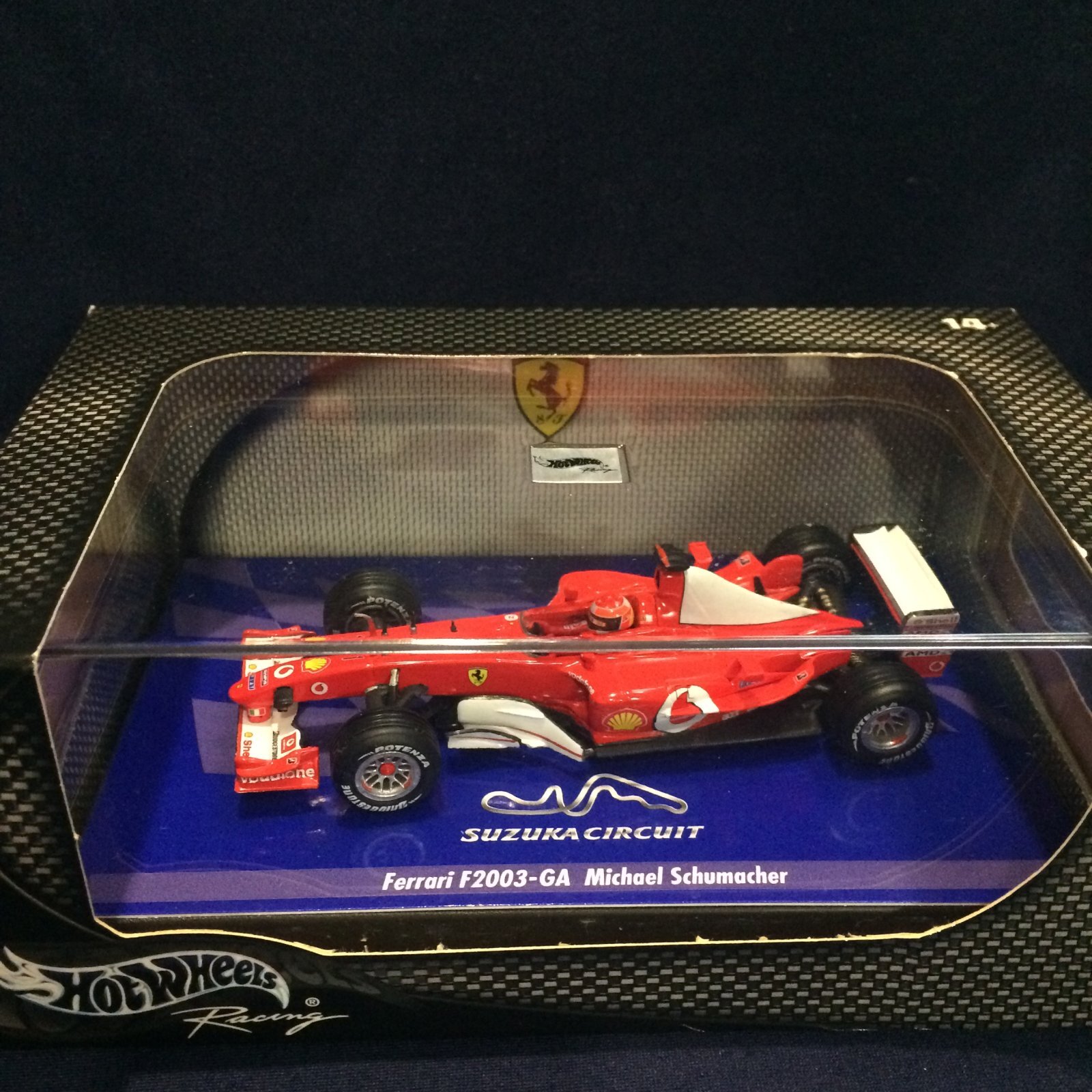 画像1: セカンドハンド品●鈴鹿サーキット限定●マテル1/43 FERRARI F2003-GA (M.シューマッハ）#1