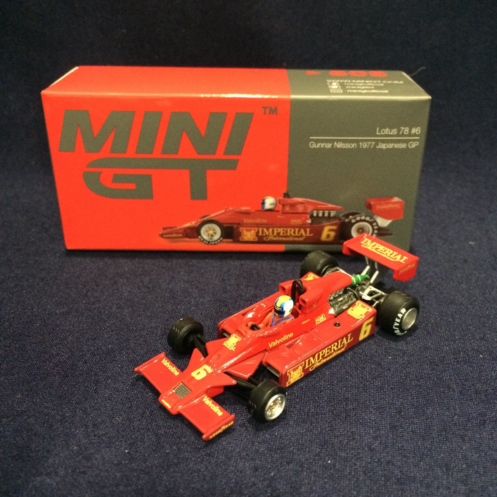 画像1: 新品正規入荷品●TSMMODEL 1/64 LOTUS 78 JAPANESE GP 1977 (G.二―ルソン）#6