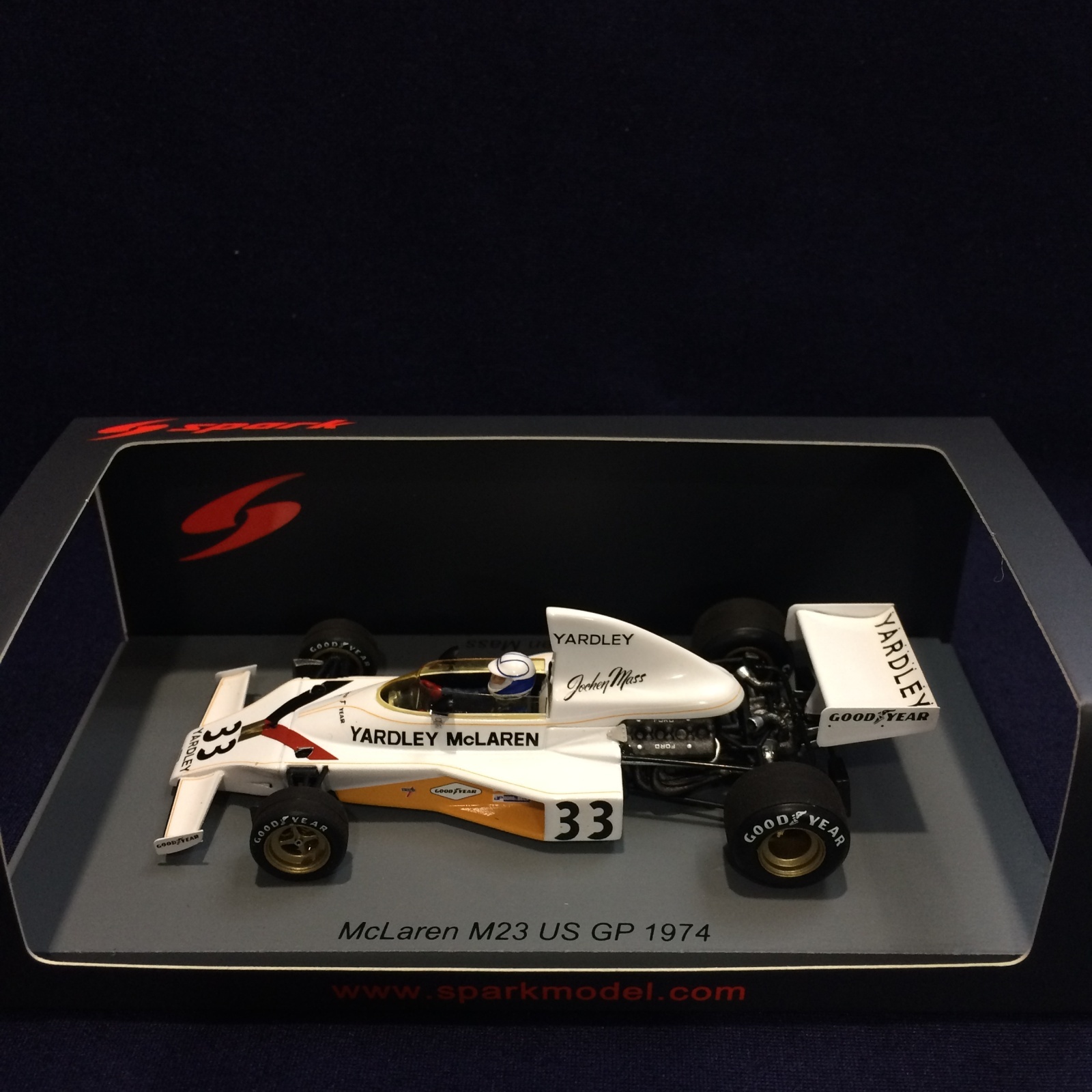 画像1: 新品正規入荷品●SPARK 1/43 McLAREN M23 US GP 1974 (J.MASS) #33