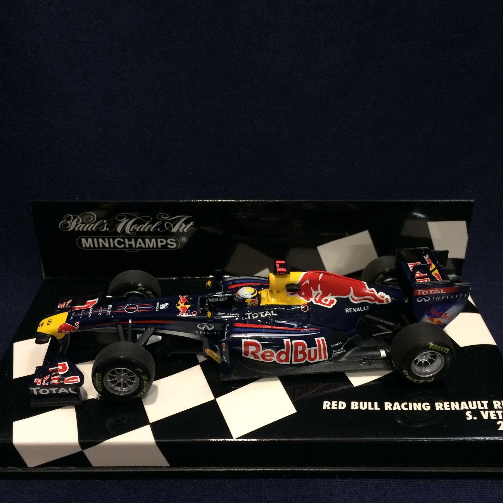 画像1: セカンドハンド品●PMA1/43 RED BULL RENAULT RB7 (S.ベッテル）#1