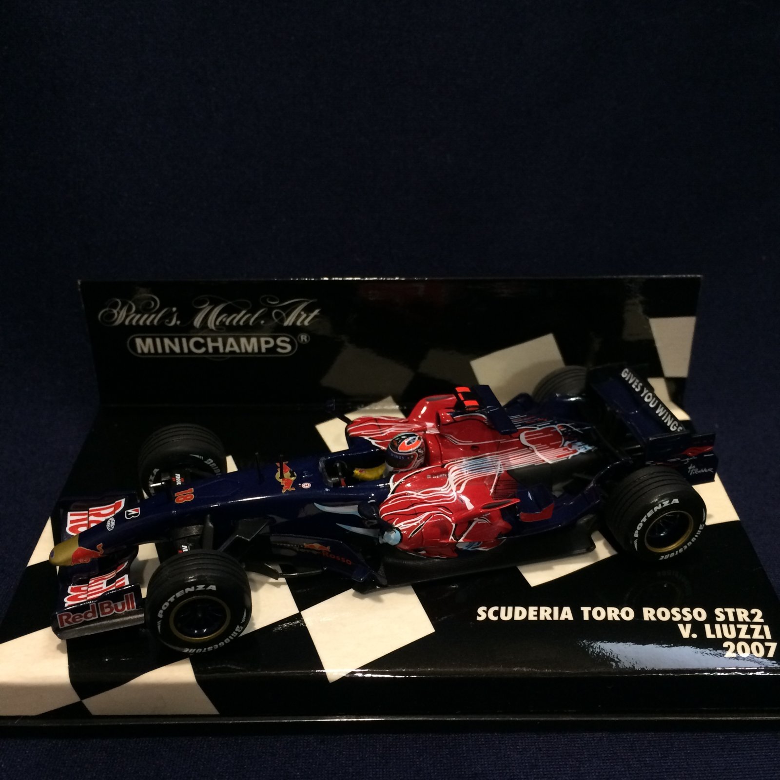画像1: セカンドハンド品●PMA1/43 TORO ROSSO STR2 (V.LIUZZI) 2007