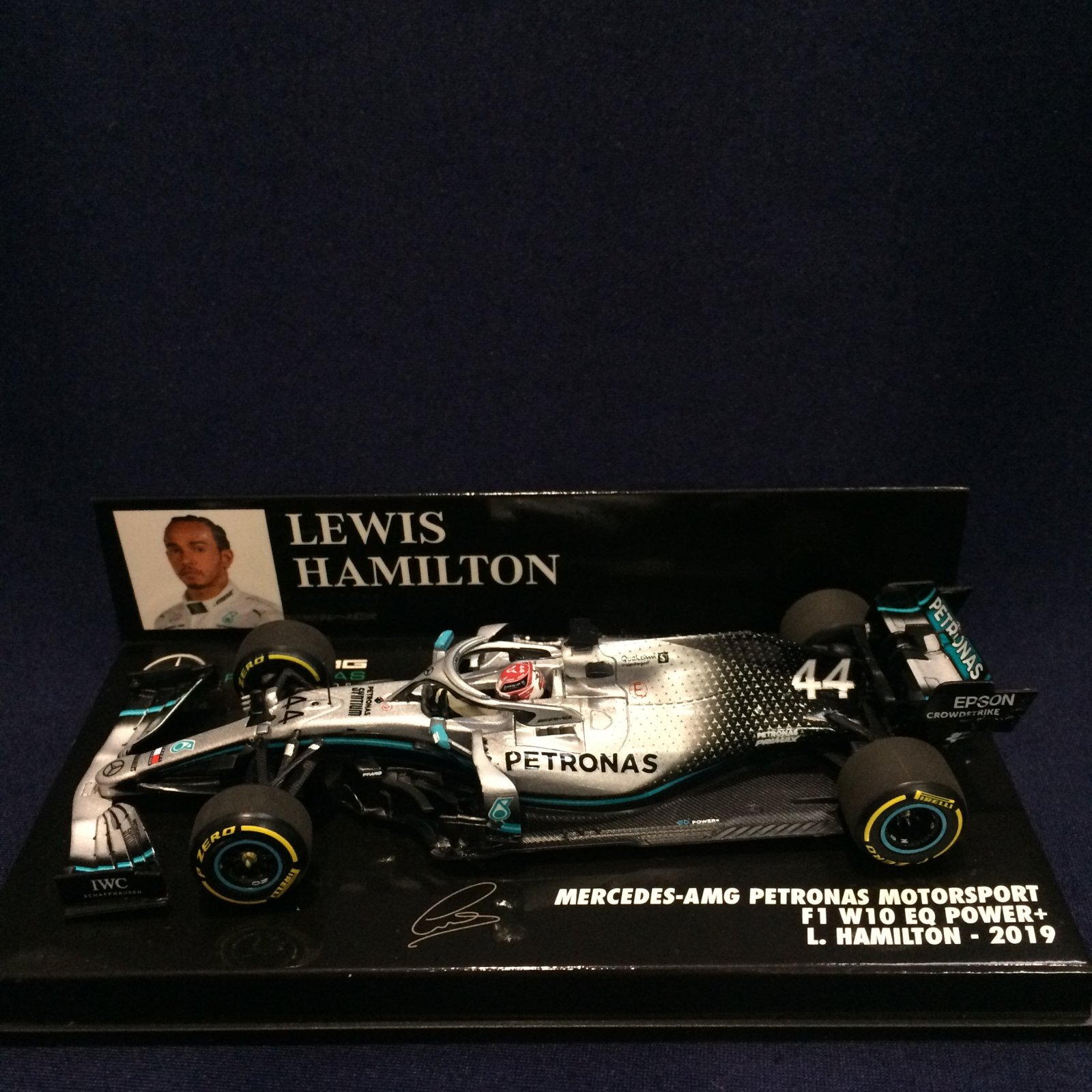画像1: セカンドハンド品●PMA1/43 MERCEDES-AMG PETRONAS W10 (L.ハミルトン）2019 #44