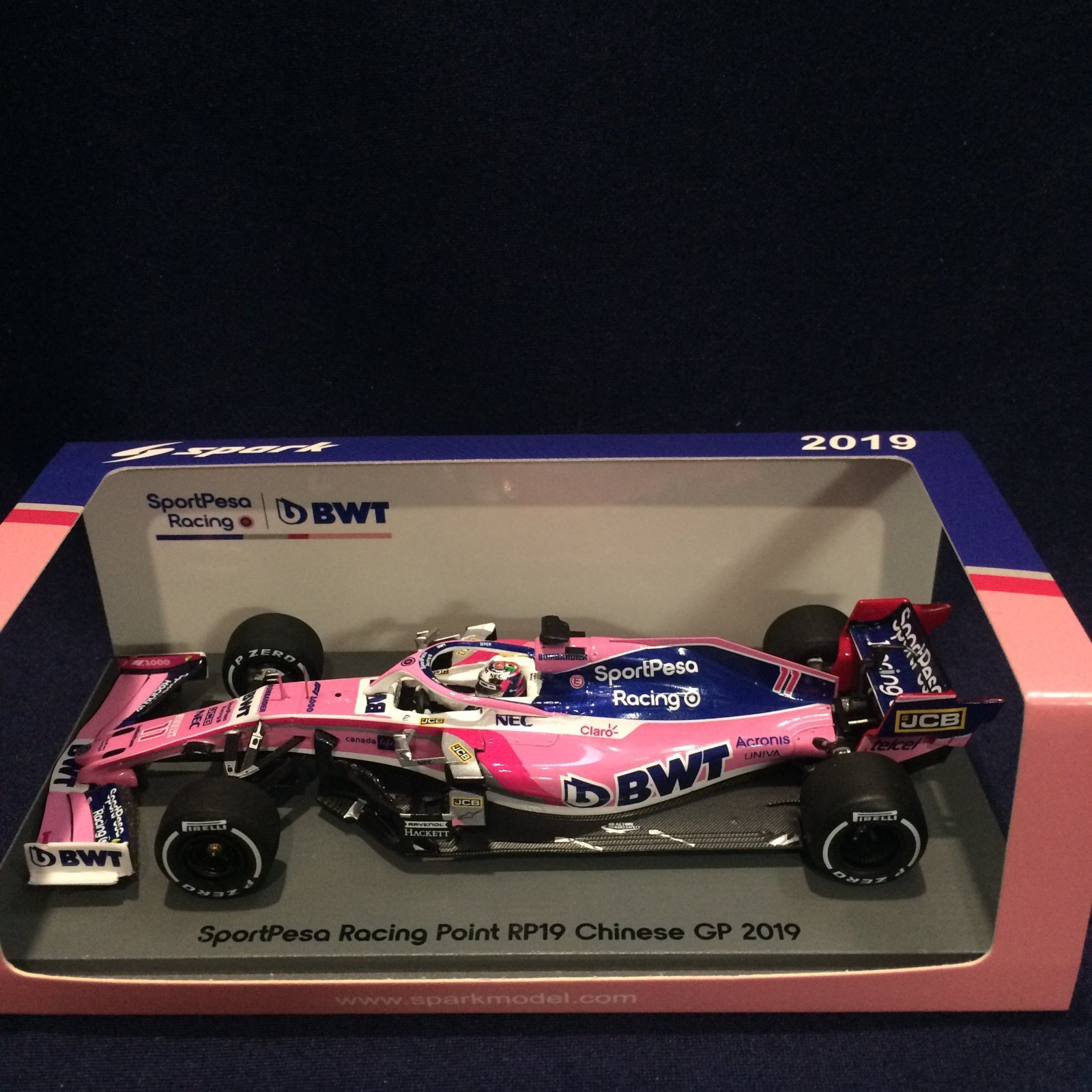 画像1: セカンドハンド品●SPARK 1/43 RACING POINT RP19 CHINESE GP 2019 (S.ペレス）#11 