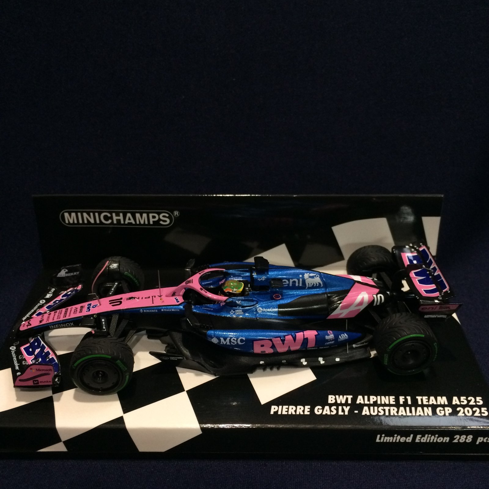 画像1: 新品正規入荷品●PMA 1/43 BWT ALPINE A525 AUSTRALIAN GP 2025 (P.ガスリー）#10