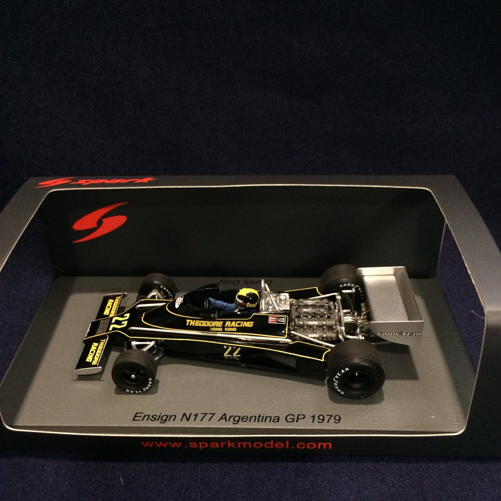 画像1: 新品正規入荷品●SPARK 1/43 ENSIGN N177 ARGENTINA GP 1979 (d.DALY) #22