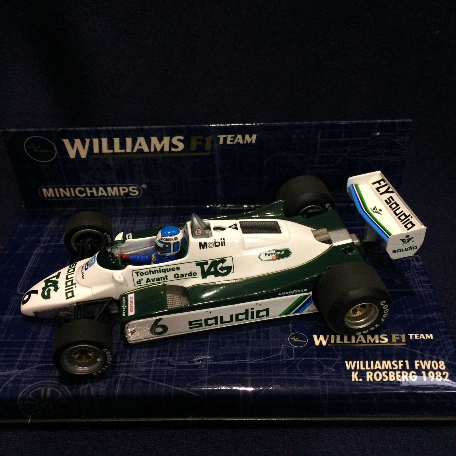 画像1: セカンドハンド品●PMA1/43 WILLIAMS FW08 (K.ロズベルグ) 1982 #6