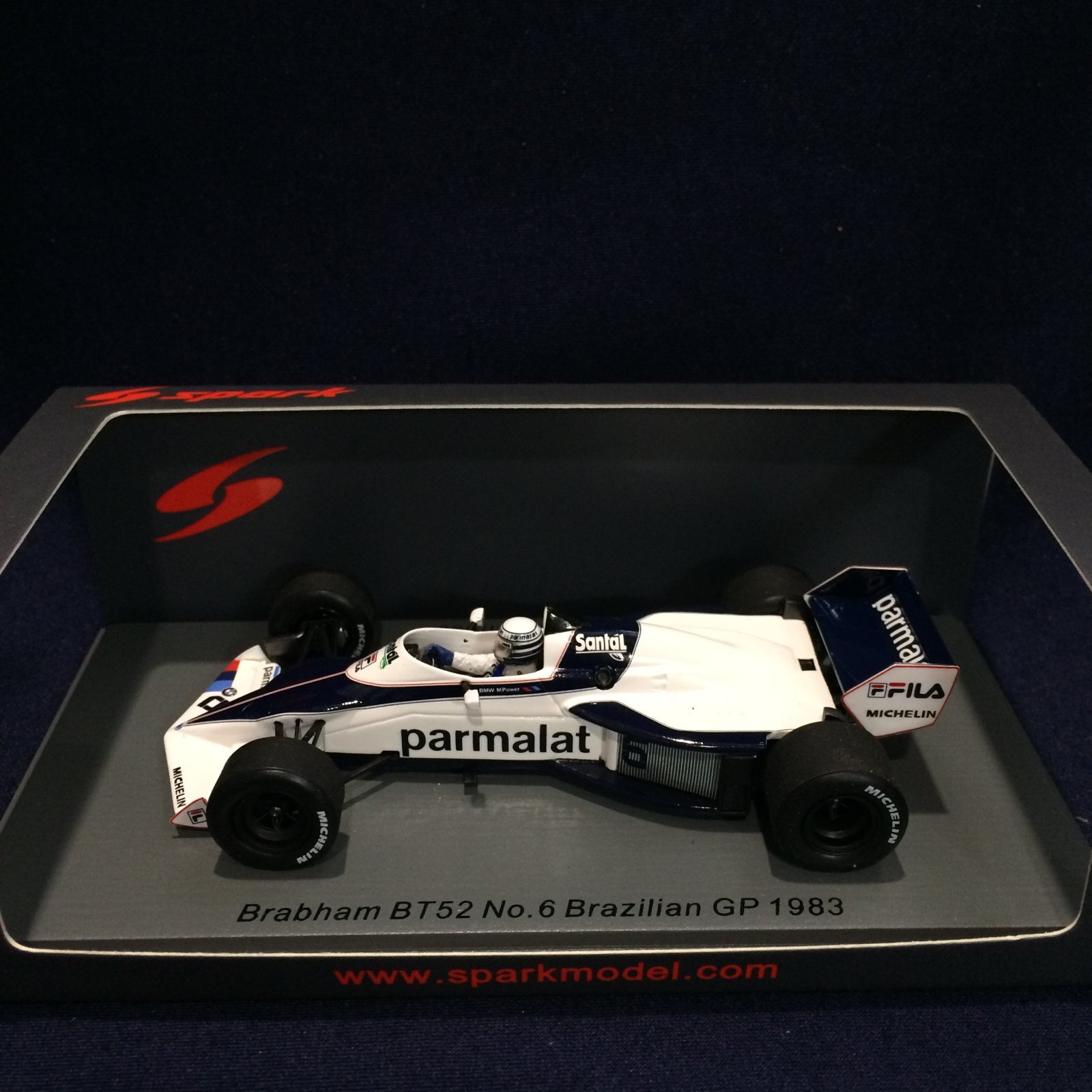 画像1: セカンドハンド品●SPARK 1/43 BRABHAM BT52 BRAZILIAN GP 1983 (R.パトレーゼ）#6