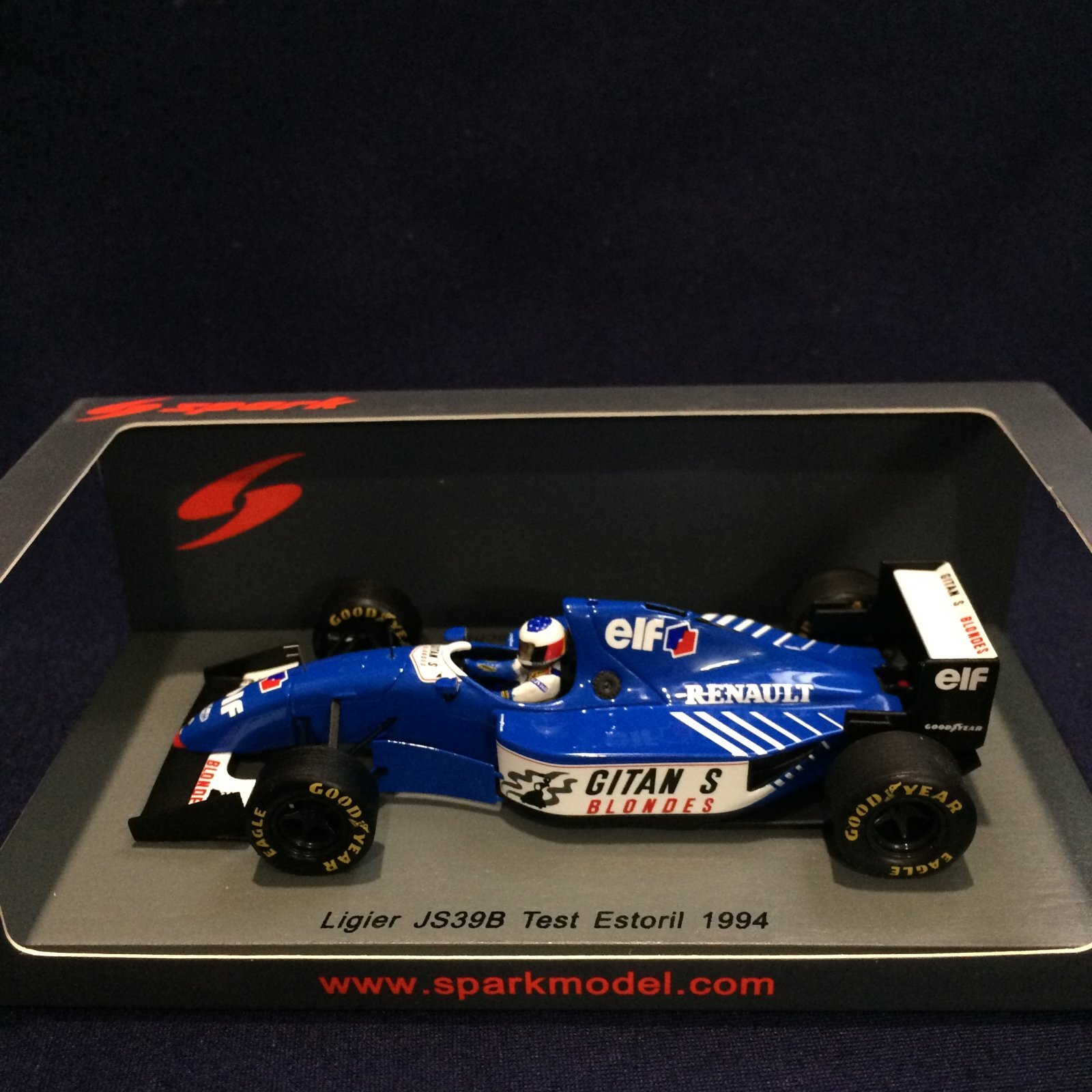 画像1: セカンドハンド品●SPARK 1/43 LIGIER JS39B TEST ESTORIL 1994 (M.シューマッハ）