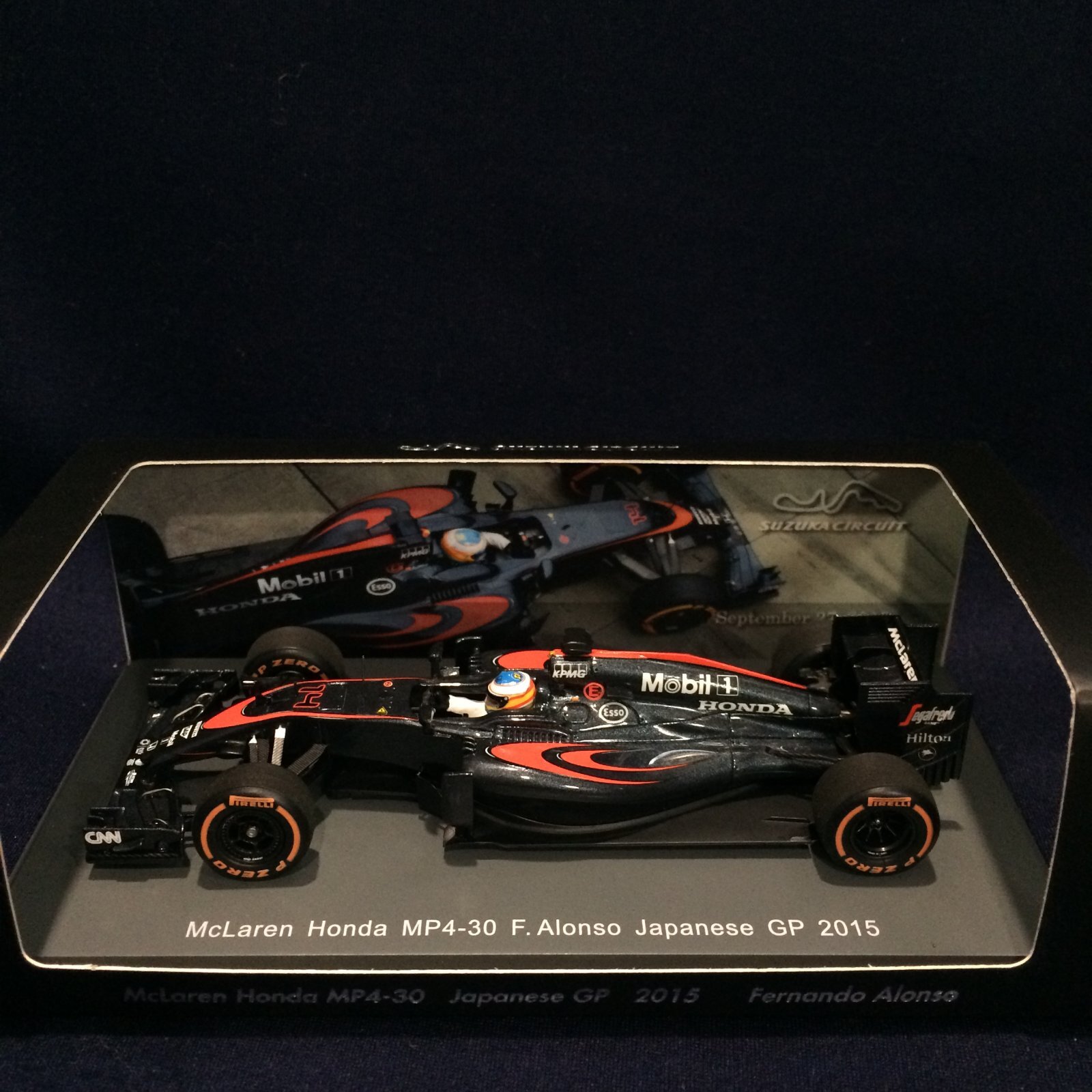 画像1: セカンドハンド品●鈴鹿サーキット別注●SPARK 1/43 McLAREN HONDA MP4-30 JAPANESE GP 2015 （J.バトン）#14