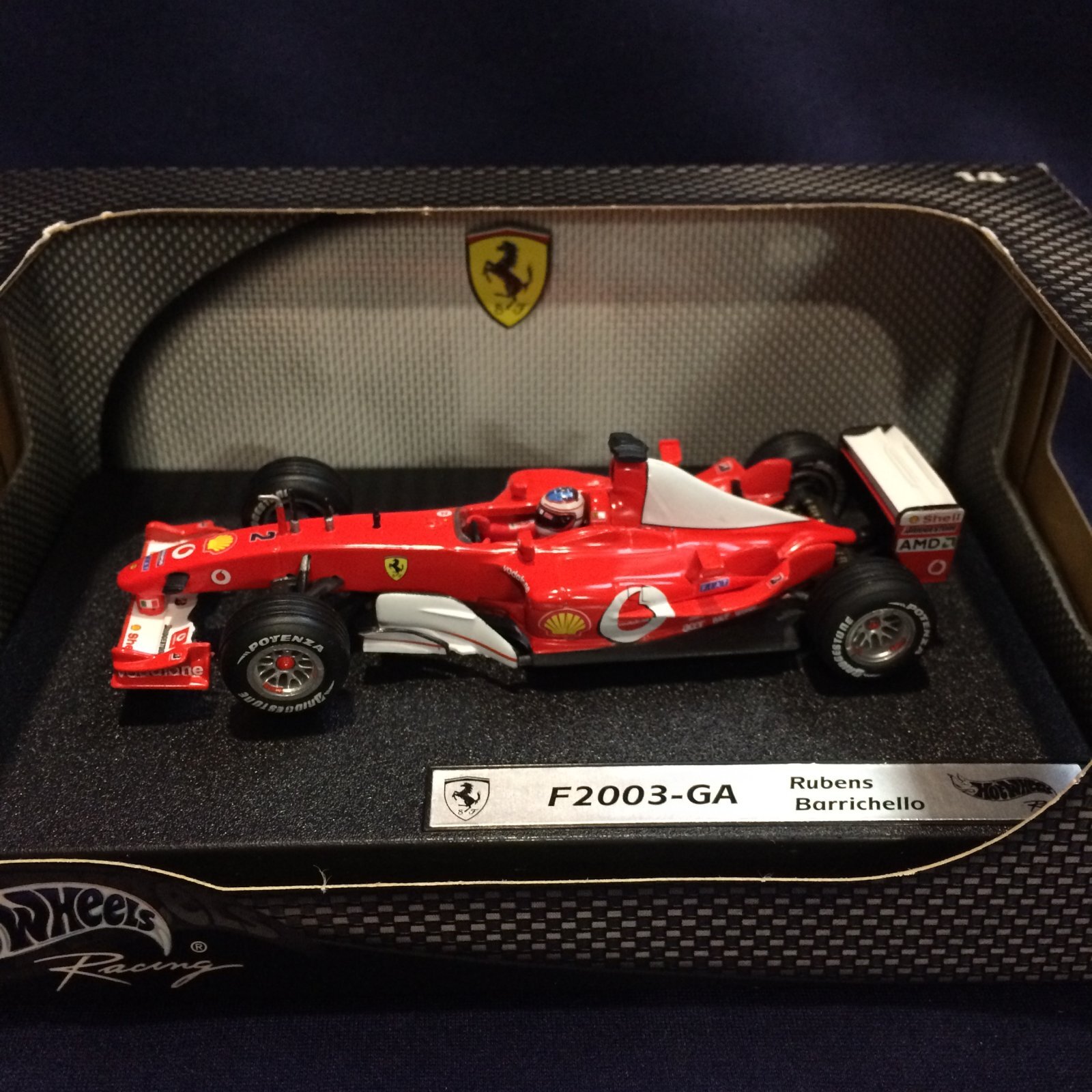 画像1: セカンドハンド品●マテル1/43 FERRARI 2003-GA (R.バリチェロ）#2
