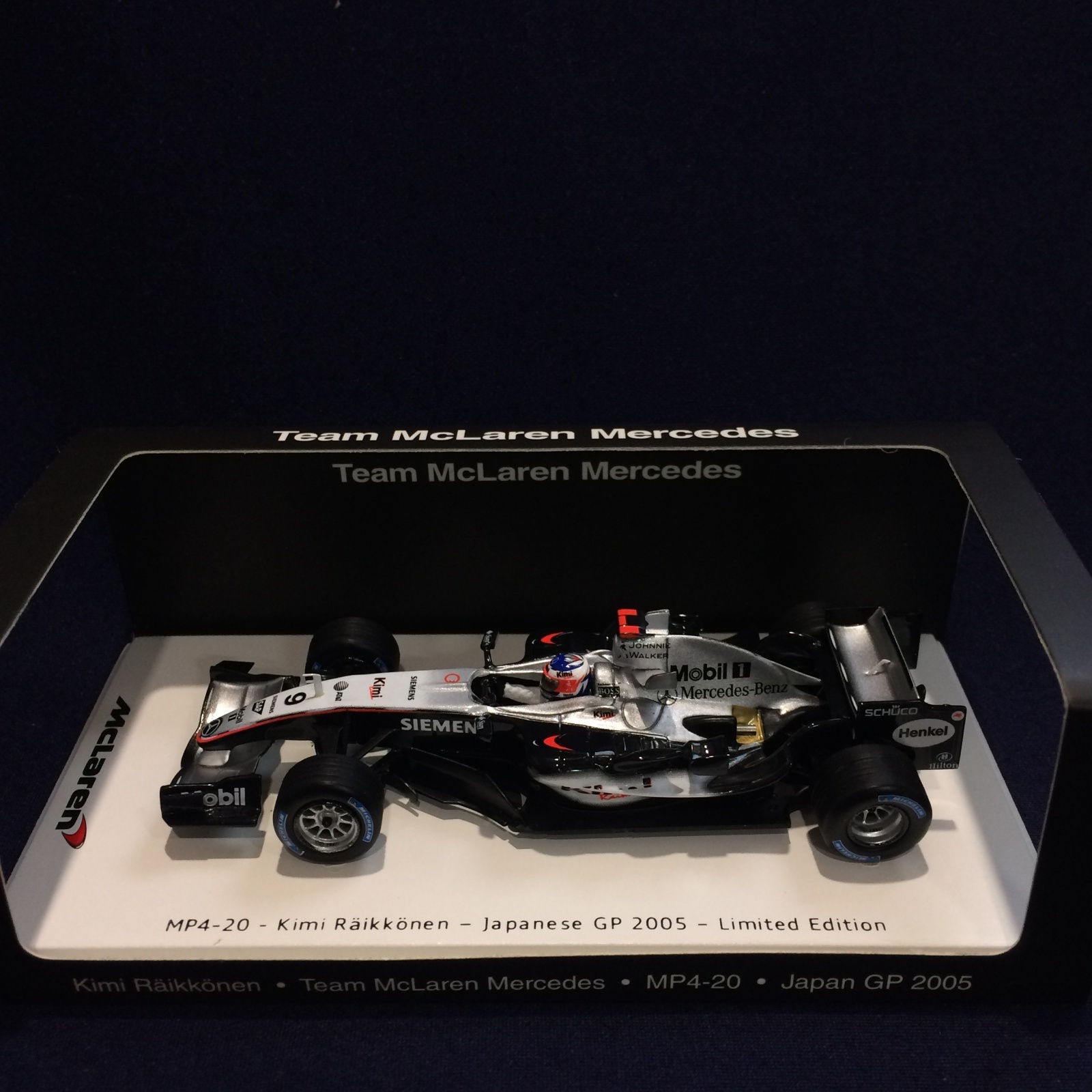 画像1: セカンドハンド品●SPARK 1/43 McLAREN MERCEDES MP4-20 JAPANESE GP 2005 （K.ライコネン）#9