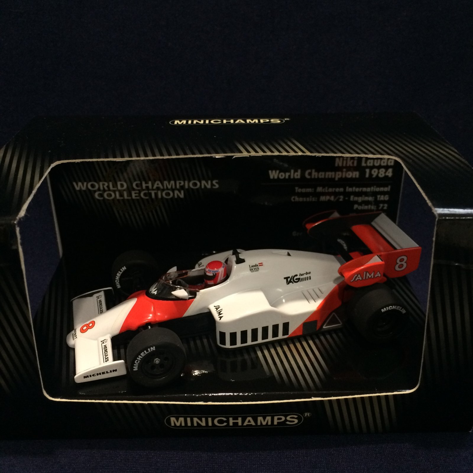 画像1: セカンドハンド品●PMA1/43 WCシリーズ McLAREN MP4/2 (N.ラウダ）1984 #8